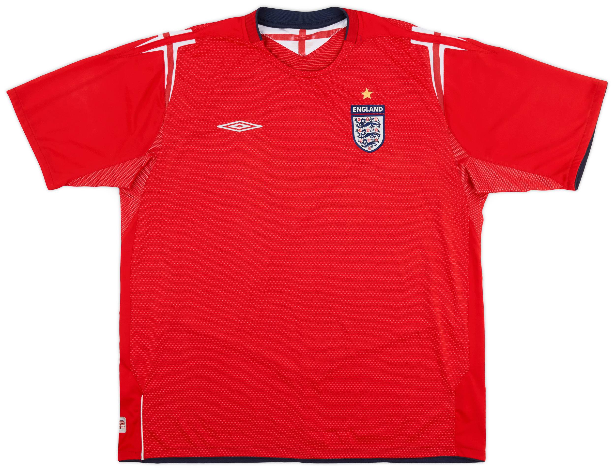 2004-06 England Away Shirt - 8/10 - (XXL)