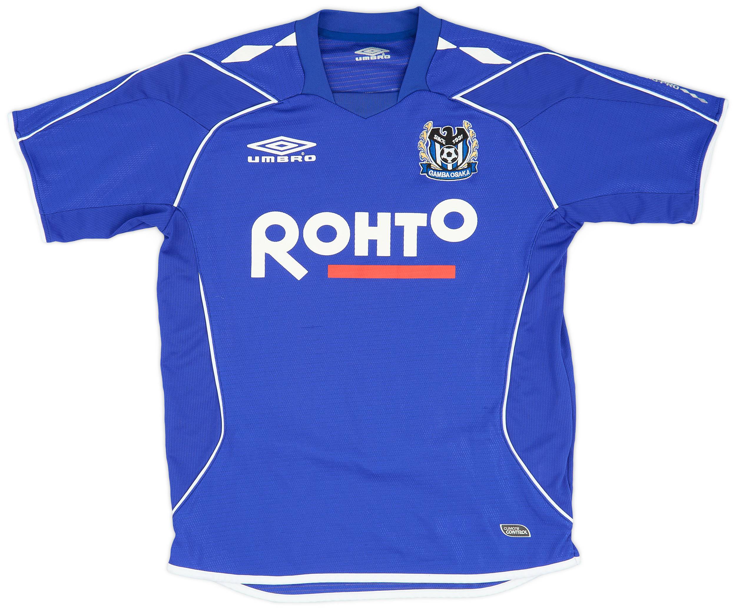 超ポイントアップ祭 2007-08 Gamba Osaka Umbro Training Shirt - 9/10 - (S) ウェア