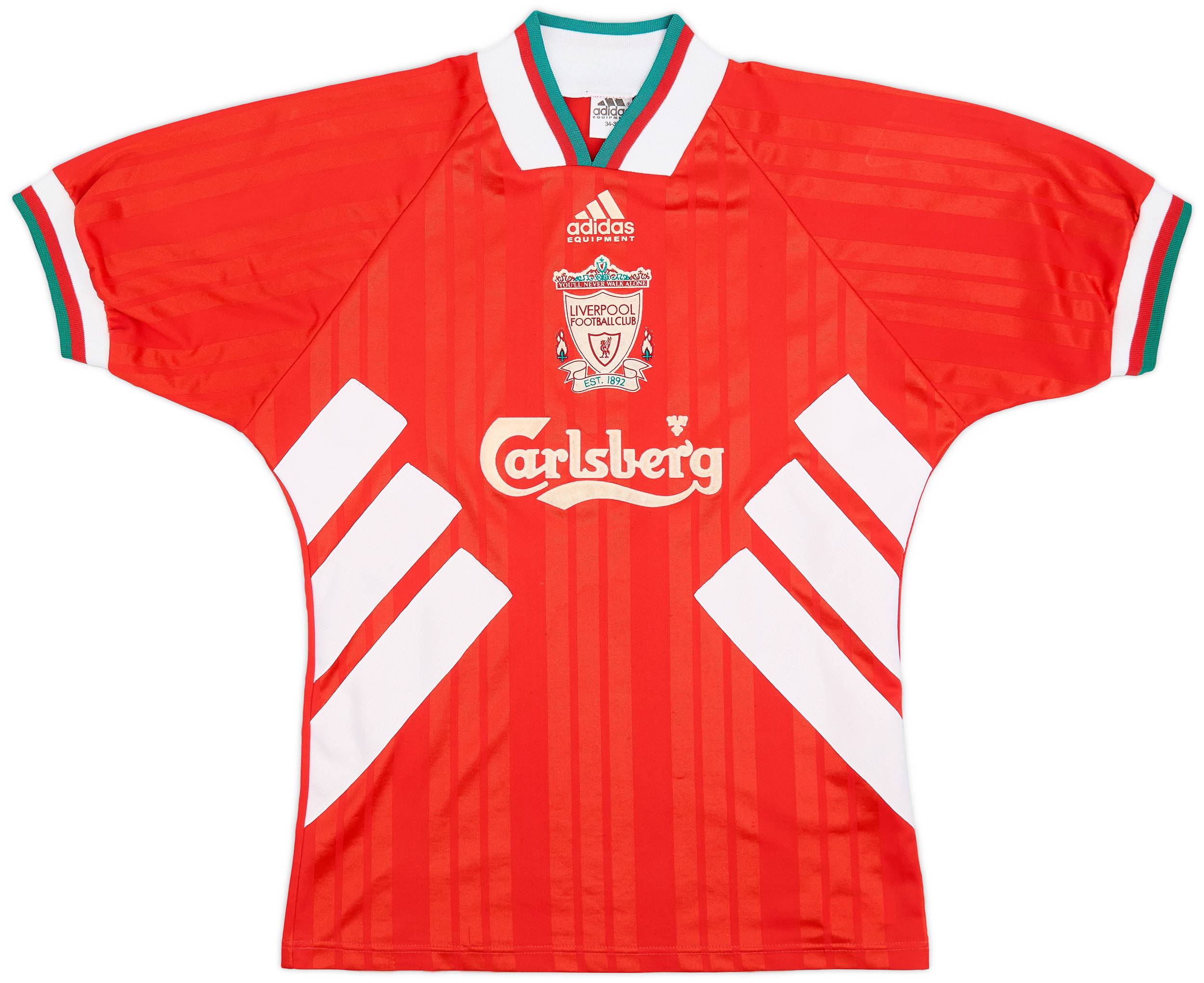 1993-95 Liverpool Home Shirt - 5/10 - (S)