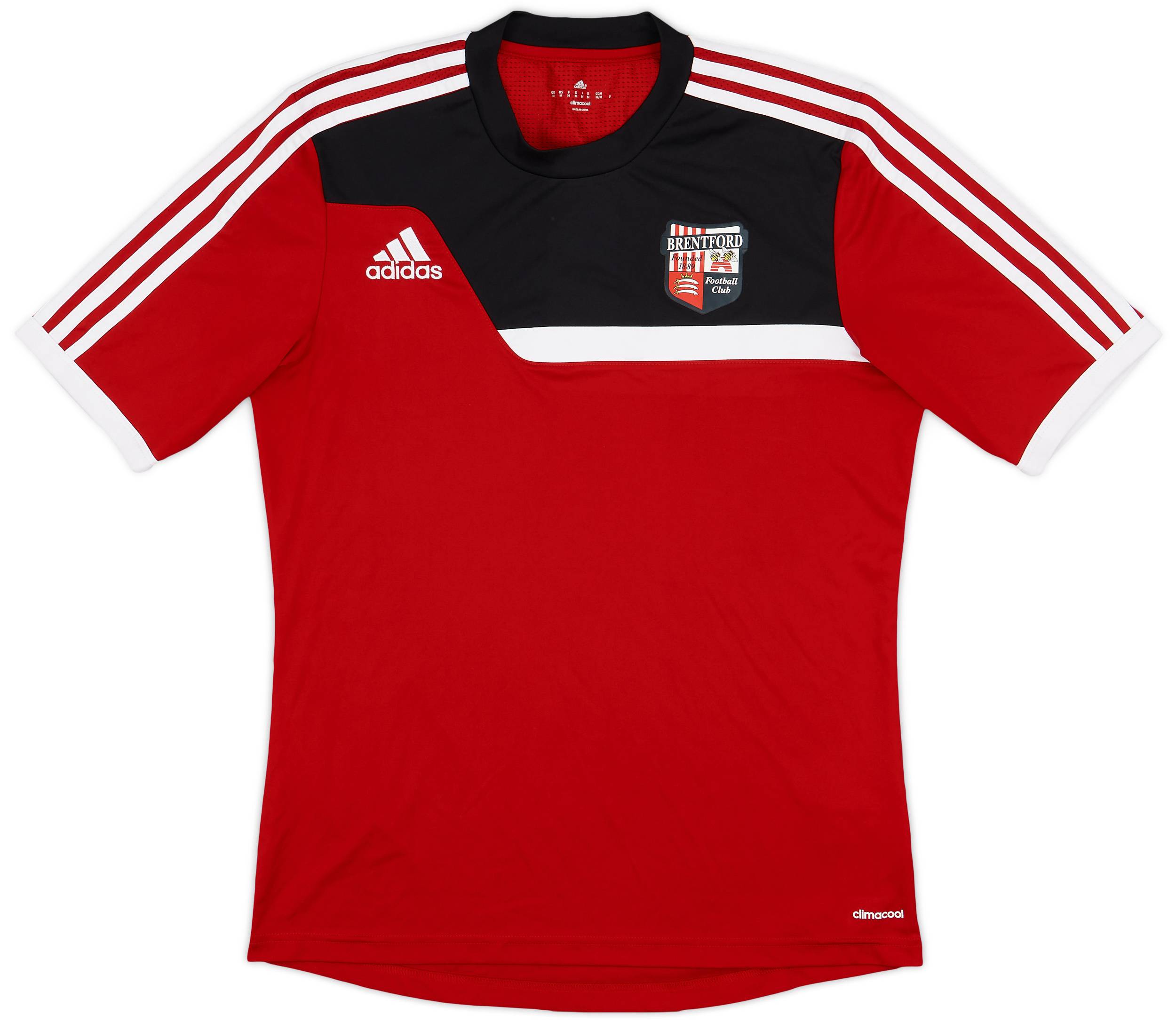 2013-14 Brentford adidas Training Shirt - 9/10 - (M)