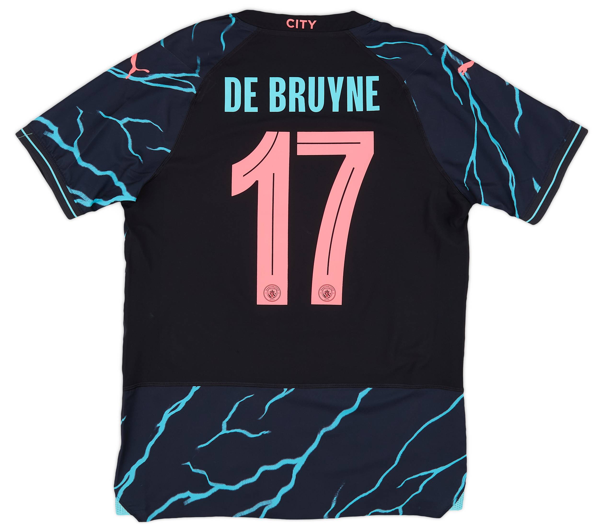 2023-24 Manchester City Authentic Third Shirt De Bruyne #17 (S)