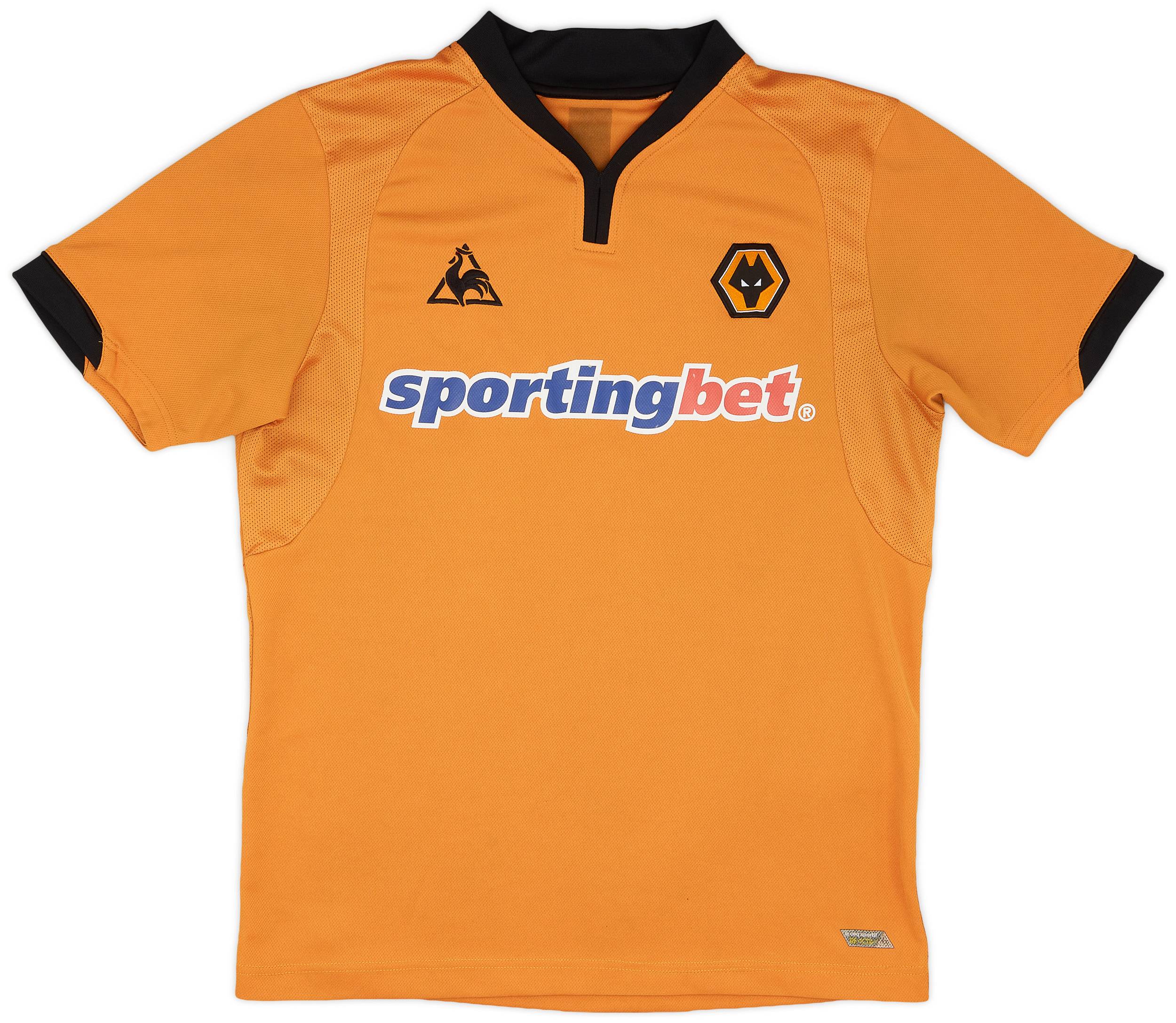 2010-11 Wolves Home Shirt - 8/10 - (XL)