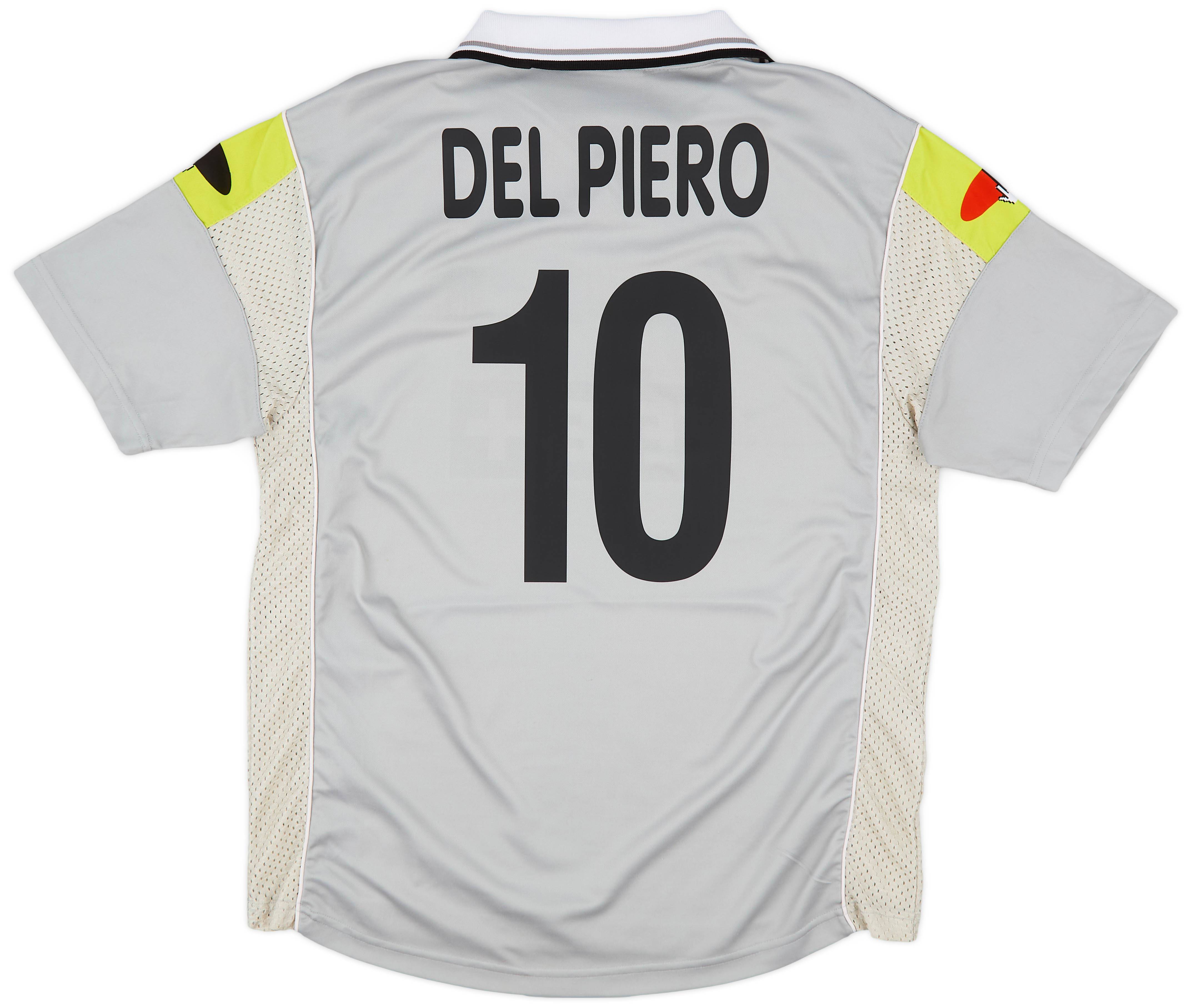 2000-01 Juventus European Third Shirt Del Piero #10 - 9/10 - (L)