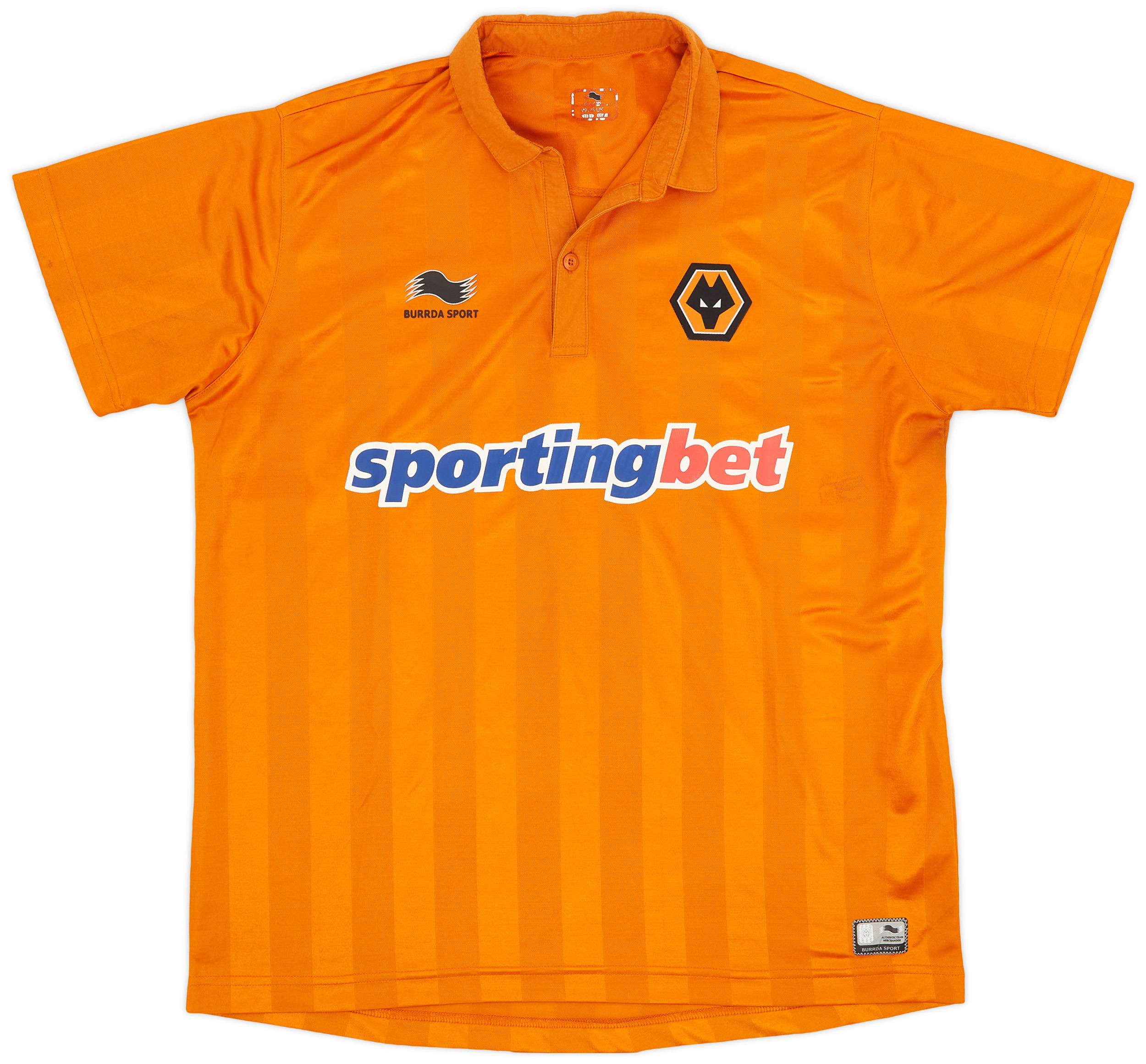 2012-13 Wolves Home Shirt - 7/10 - (L)