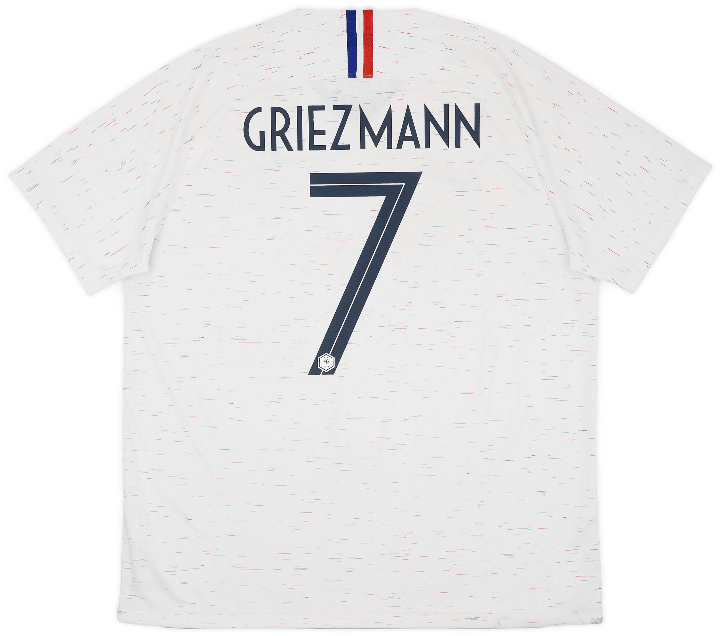 2018 France Away Shirt Griezmann #7 - 6/10 - (XL)