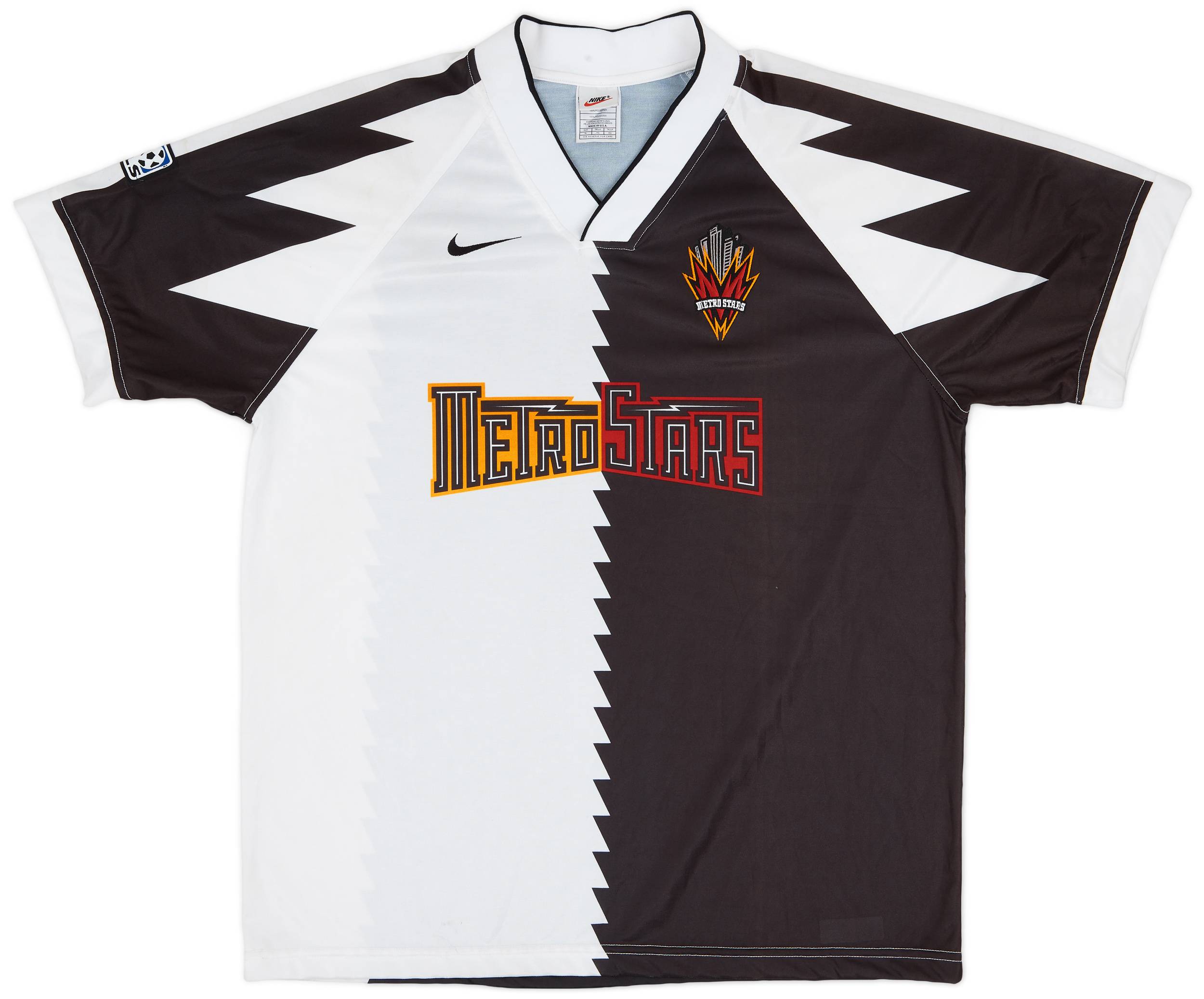 1996 NY NJ Metrostars Away Shirt XL