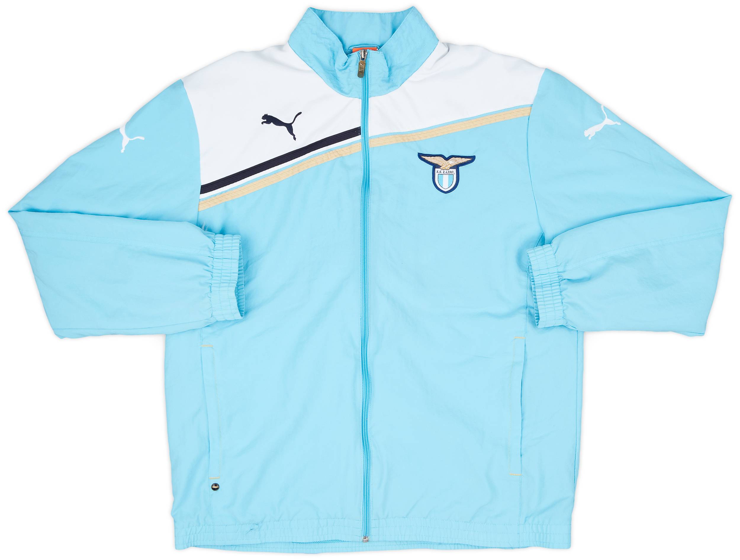 2011-12 Lazio Puma Track Jacket - 9/10 - (L)