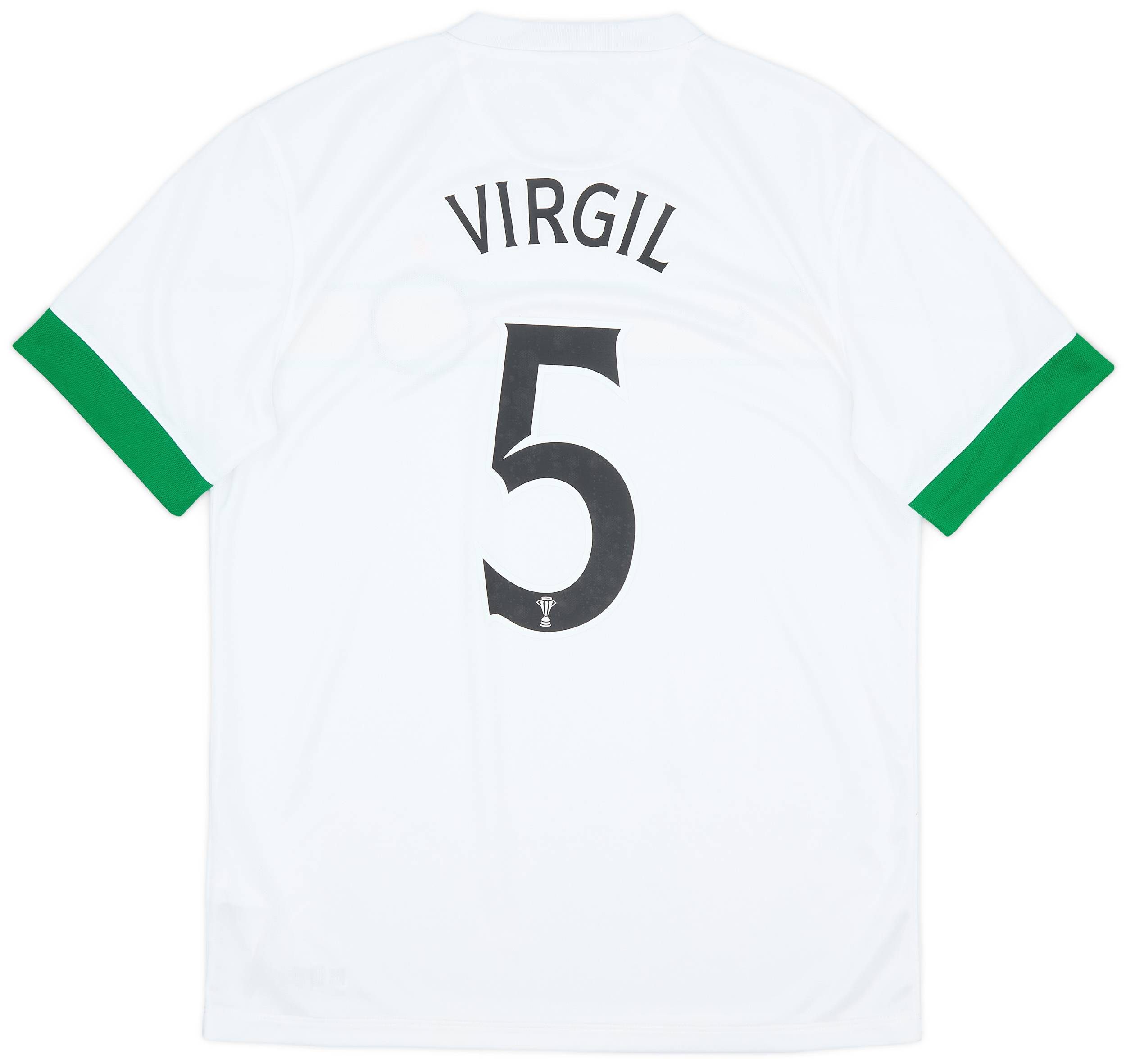 2014-15 Celtic European Third Shirt Virgil #5 - 6/10 - (M)
