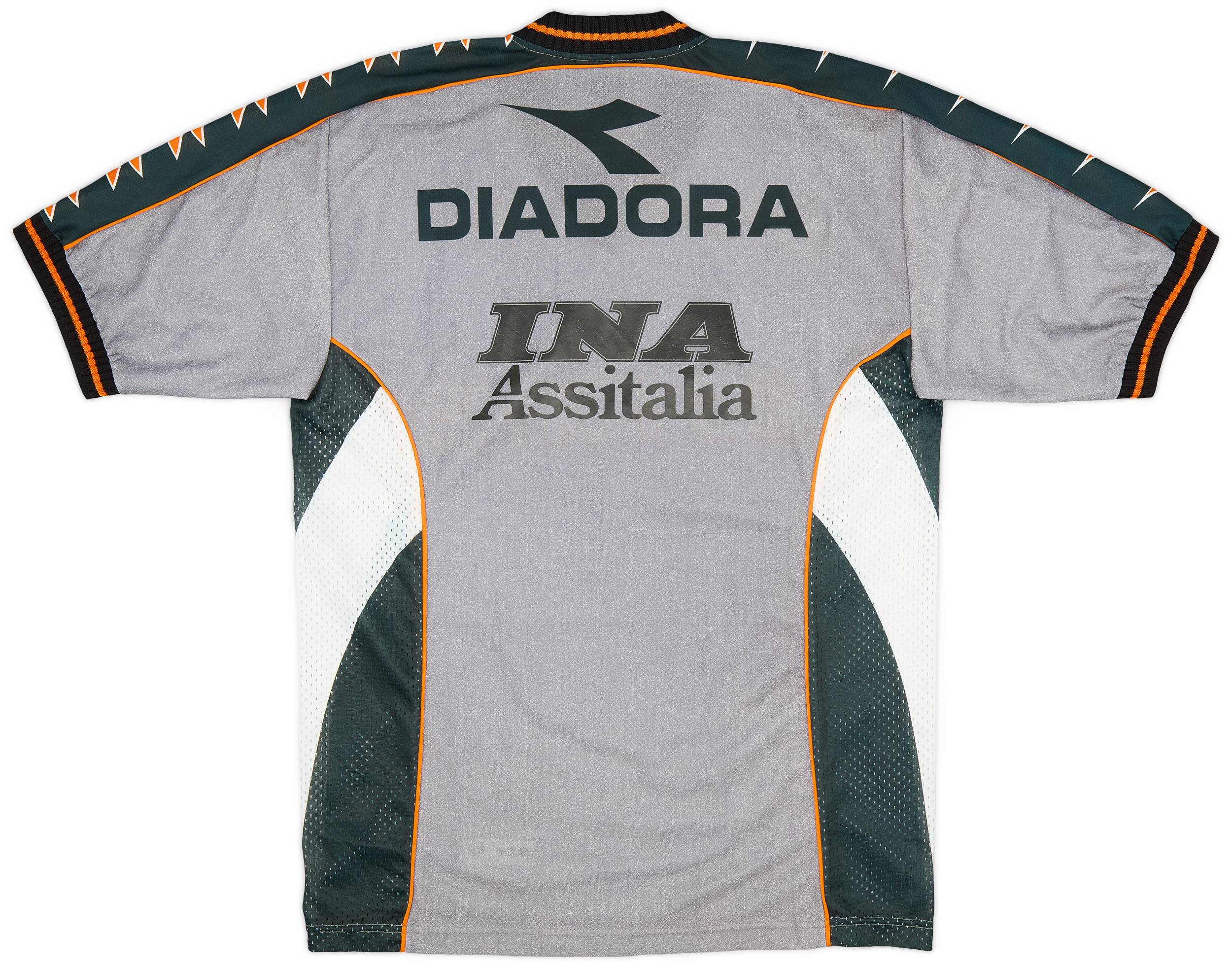 f*m様 1999-00 diadora Roma Home Shirt 中田在 1999-00 diadora Roma Home Shirt 中田在籍時】