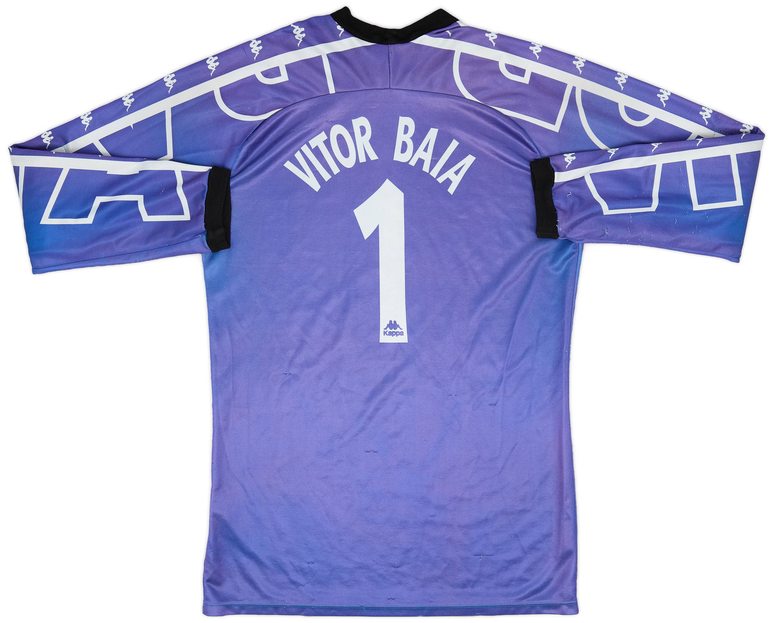 1997-98 Barcelona GK Shirt Vitor Baia #1 - 4/10 - (S)
