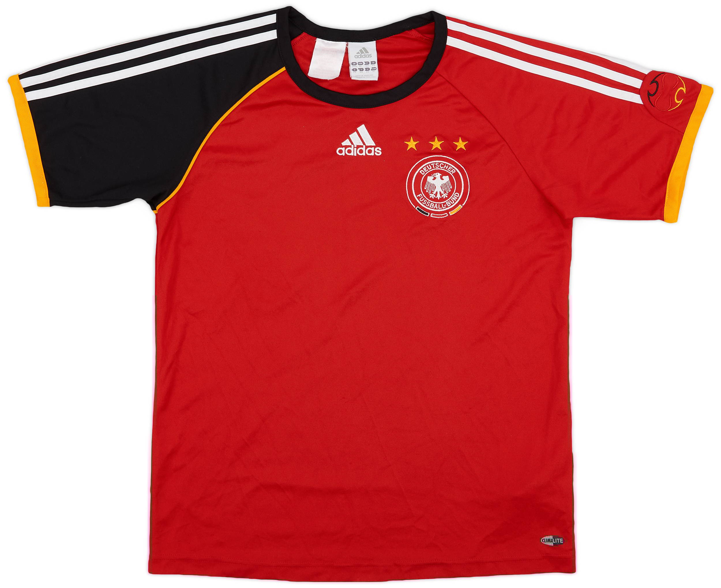 【美品】 2005-06 (XL.Boys) - 8/10 - Shirt Training adidas Germany ウォームアップウェア