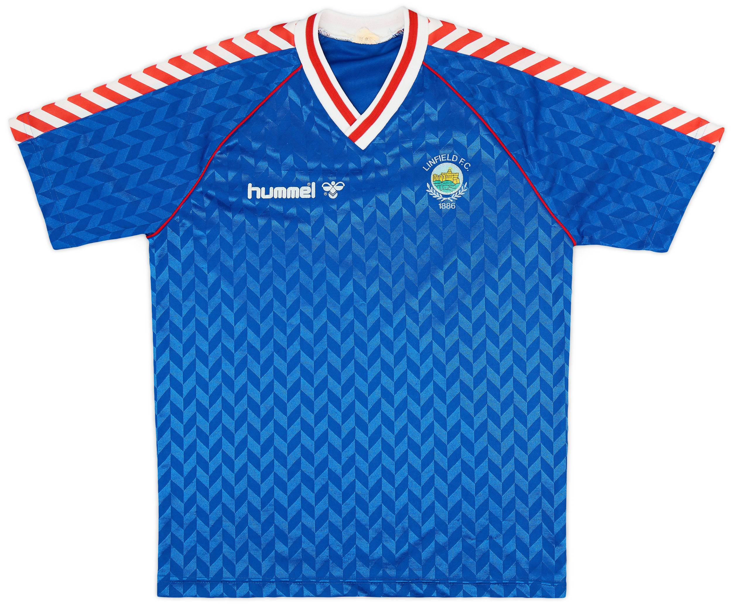 1987-90 Linfield Home Shirt - 7/10 - (M)