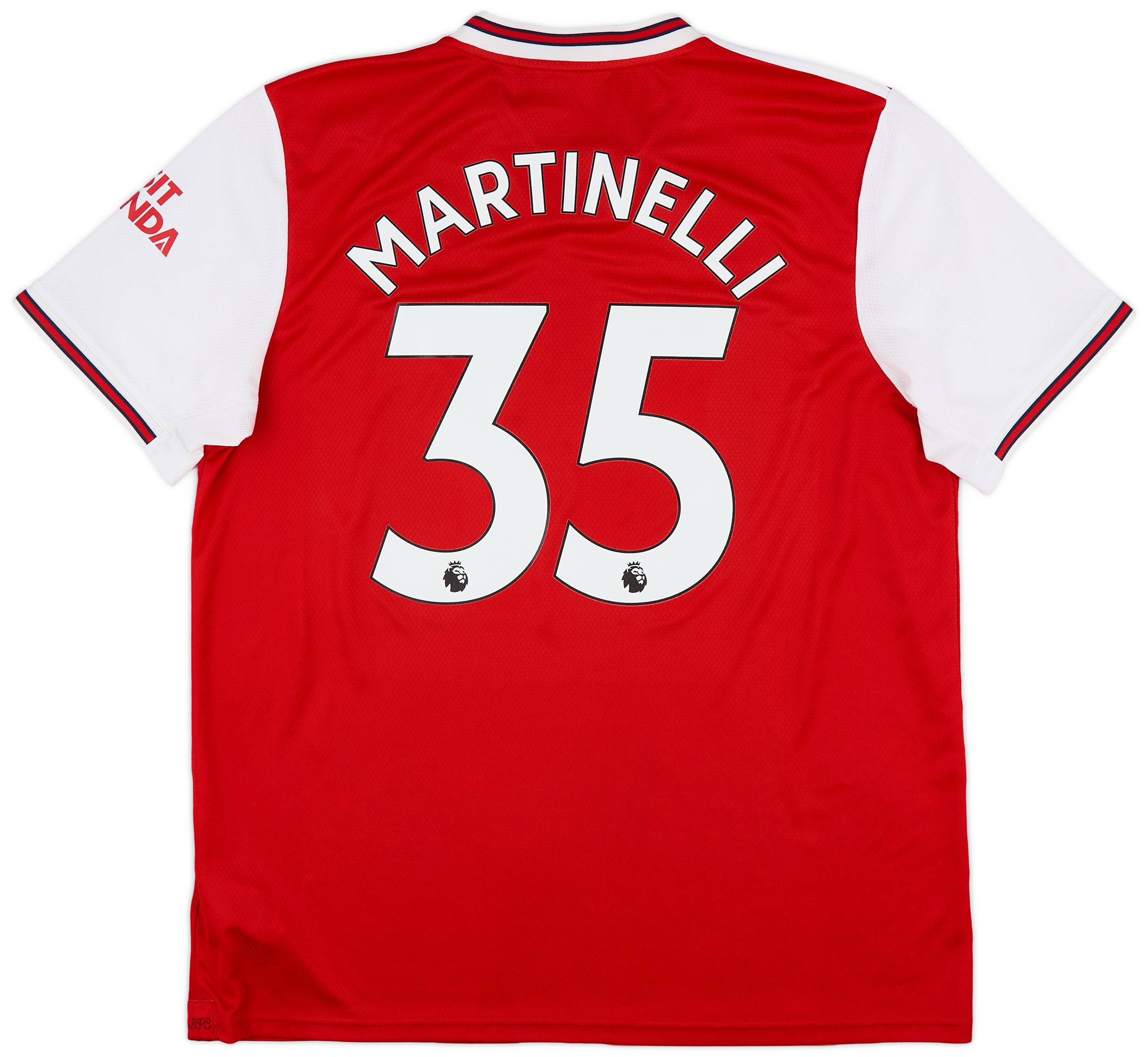 2019-20 Arsenal Home Shirt Martinelli #35 - 8/10 - (XL)