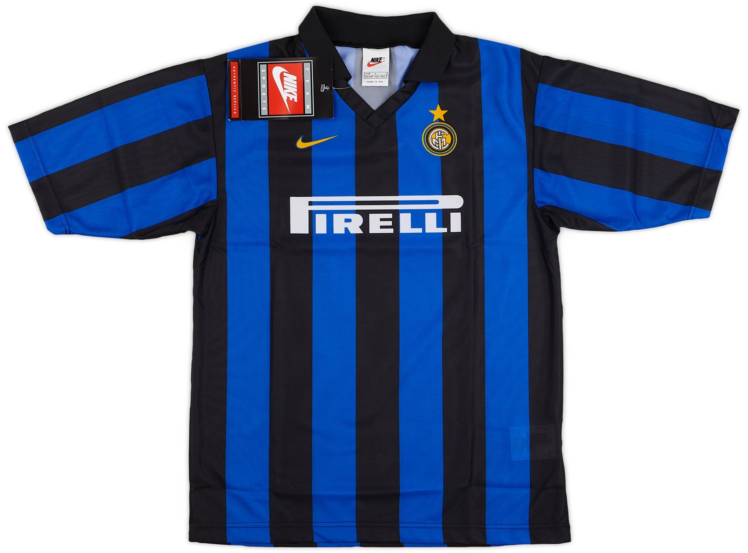 1999-00 Inter Milan Basic Home Shirt (L.Boys)