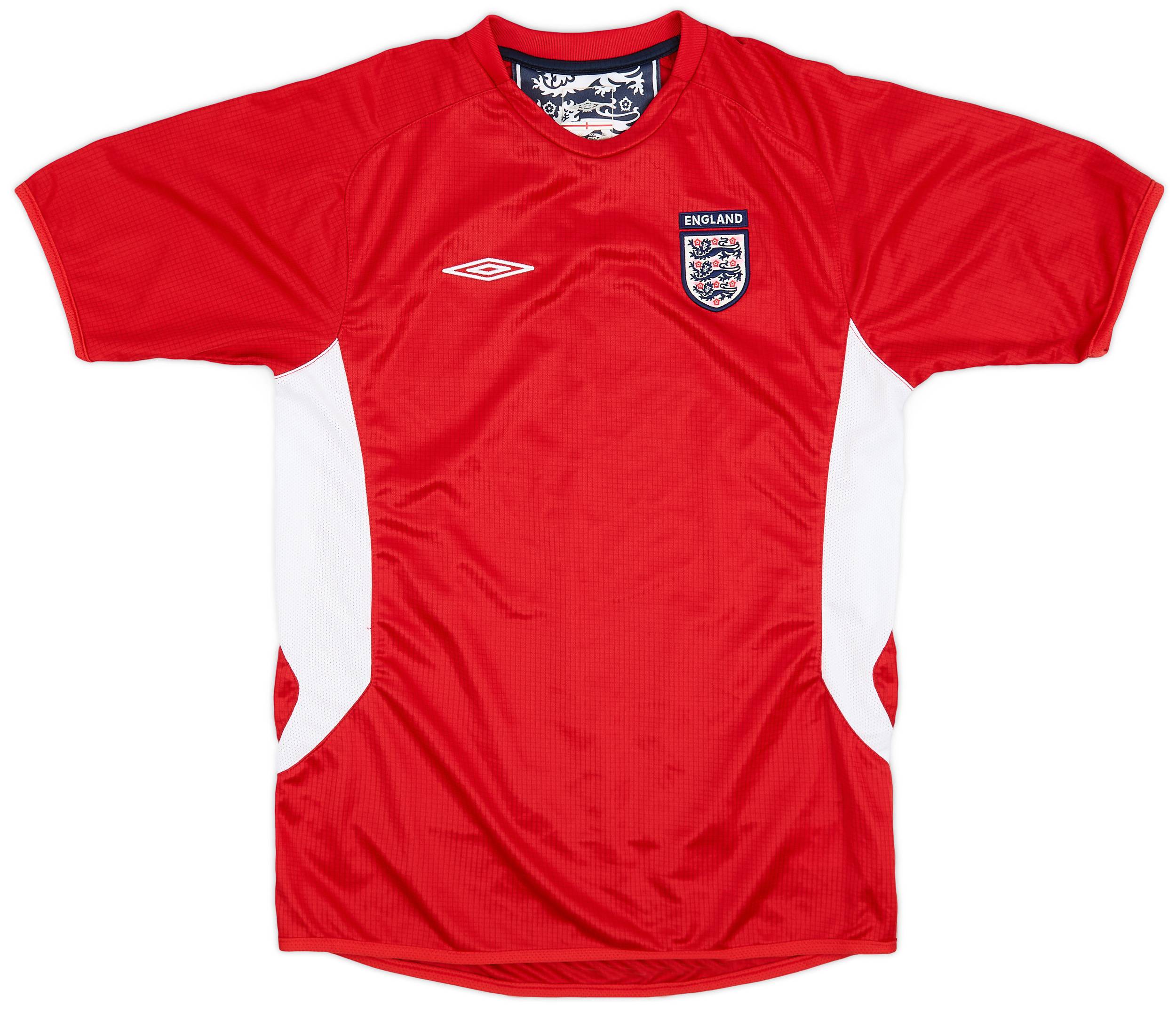 2006-07 England Umbro Training Shirt - 9/10 - (XL.Boys)