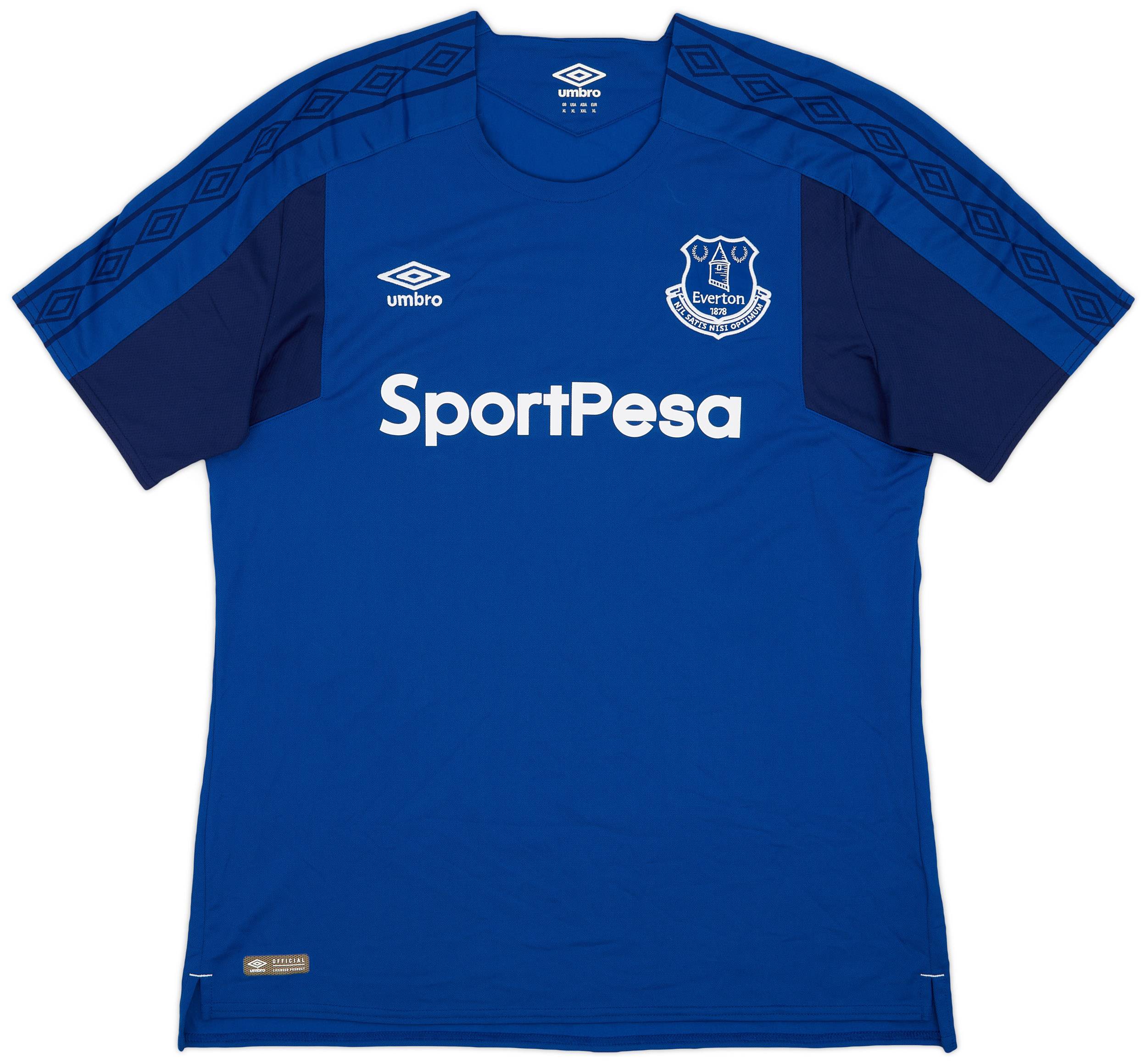 2017-18 Everton Home Shirt - 9/10 - (XL)