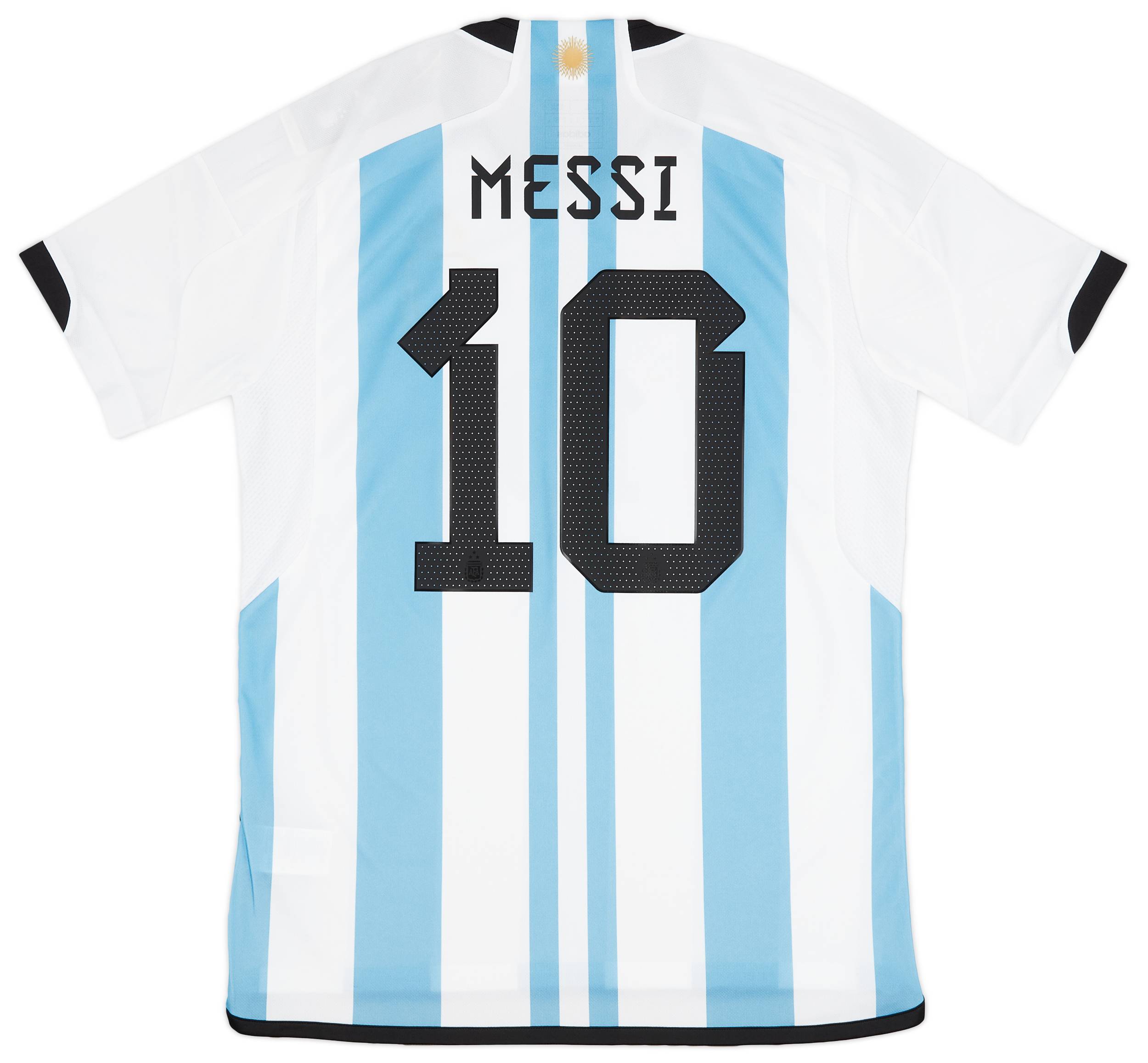 2022 23 Argentina Home Shirt Messi 10
