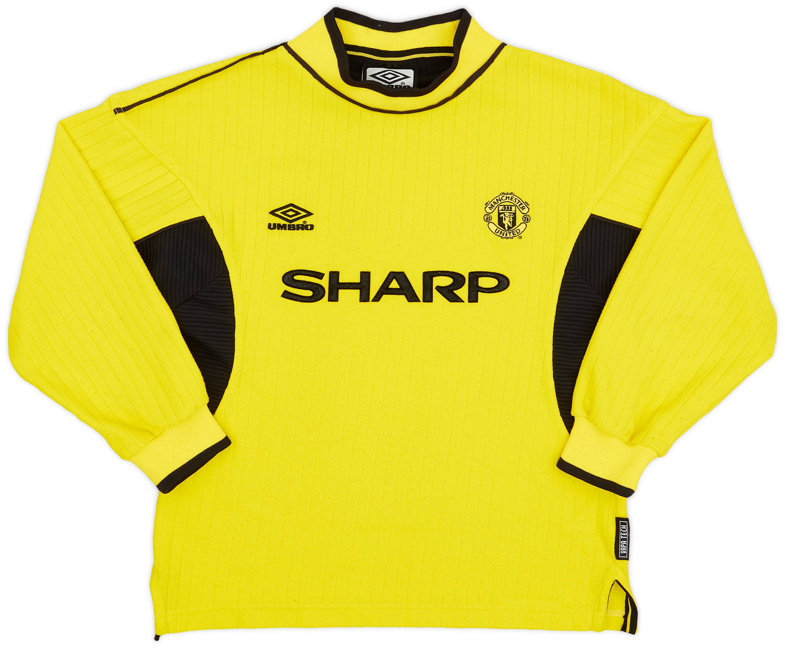 1999-00 Manchester United GK Shirt - 9/10 - (XL.Boys)