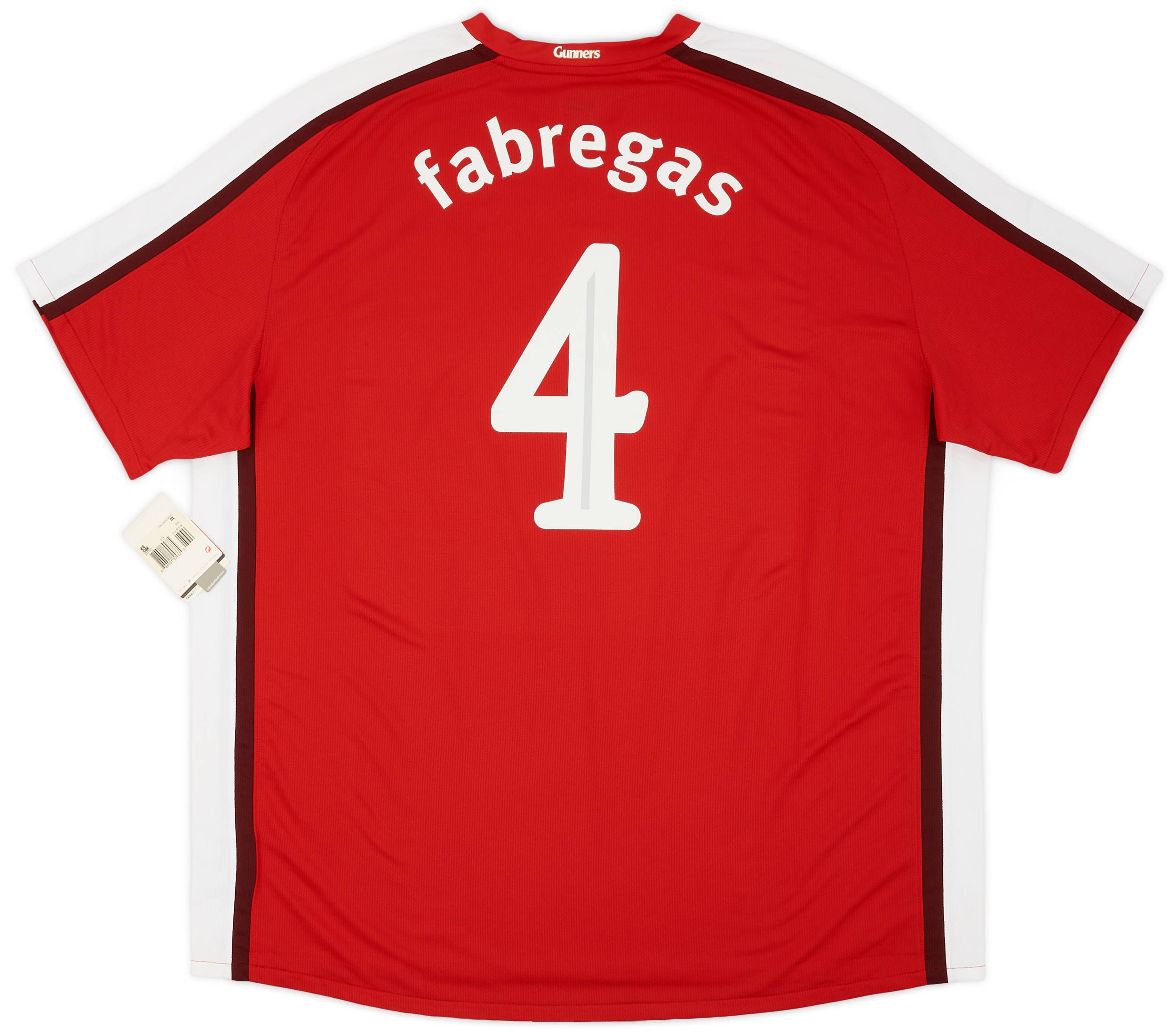2008-10 Arsenal Home Shirt Fabregas #4 (3XL)