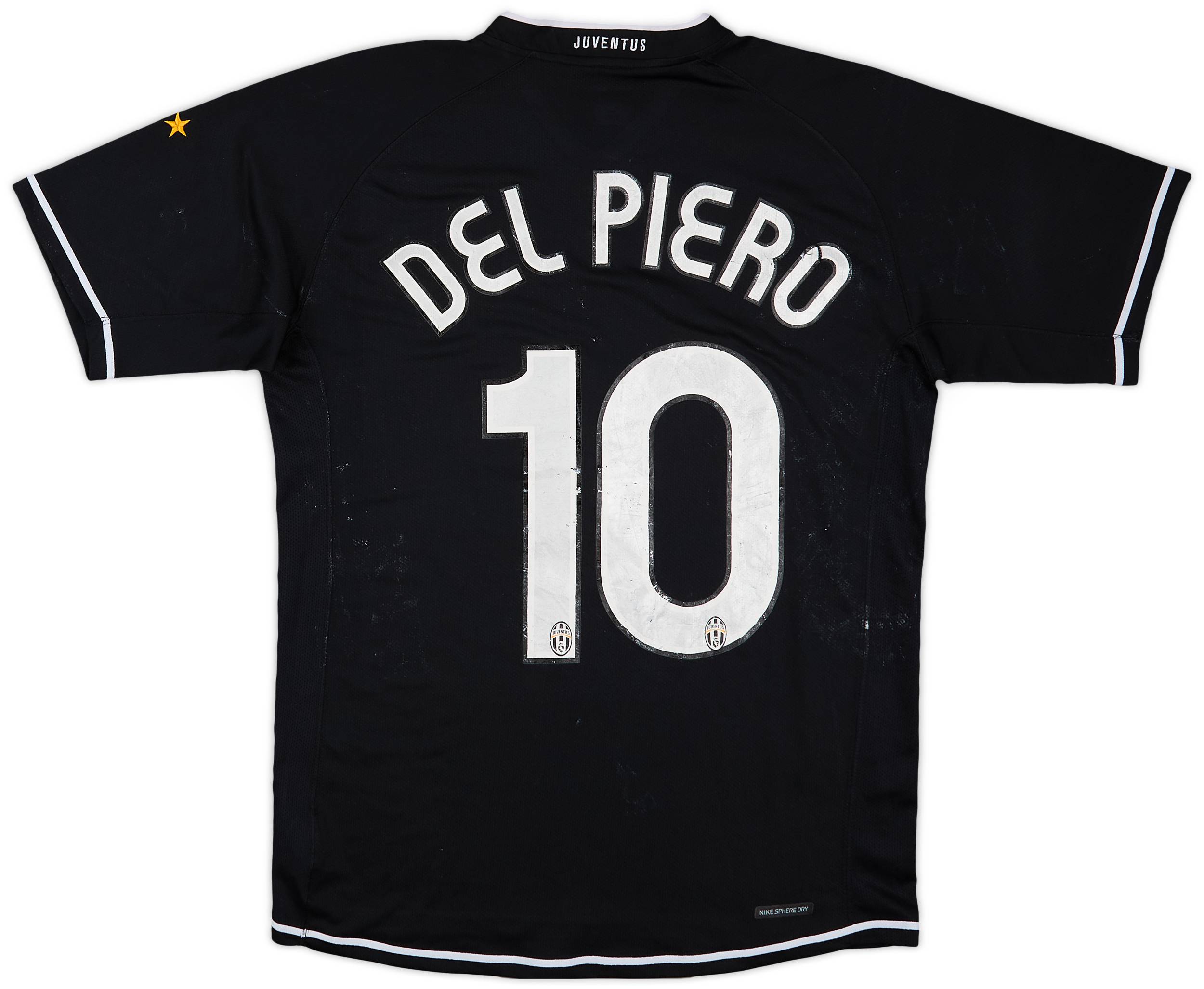 2006-07 Juventus Away Shirt Del Piero #10 - 4/10 - (M)