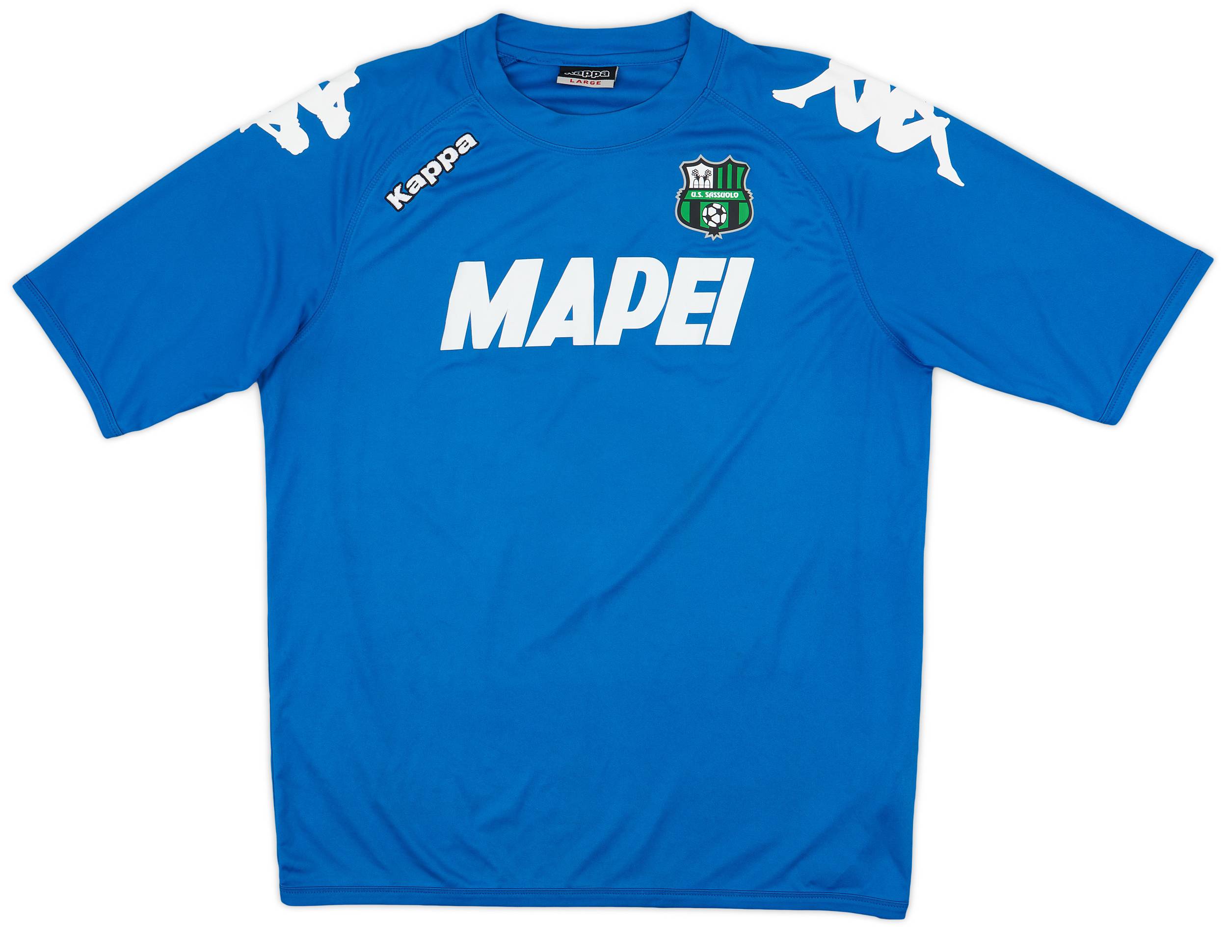 2015-16 Sassuolo Kappa Staff Issue Training Shirt - 9/10 - (L)