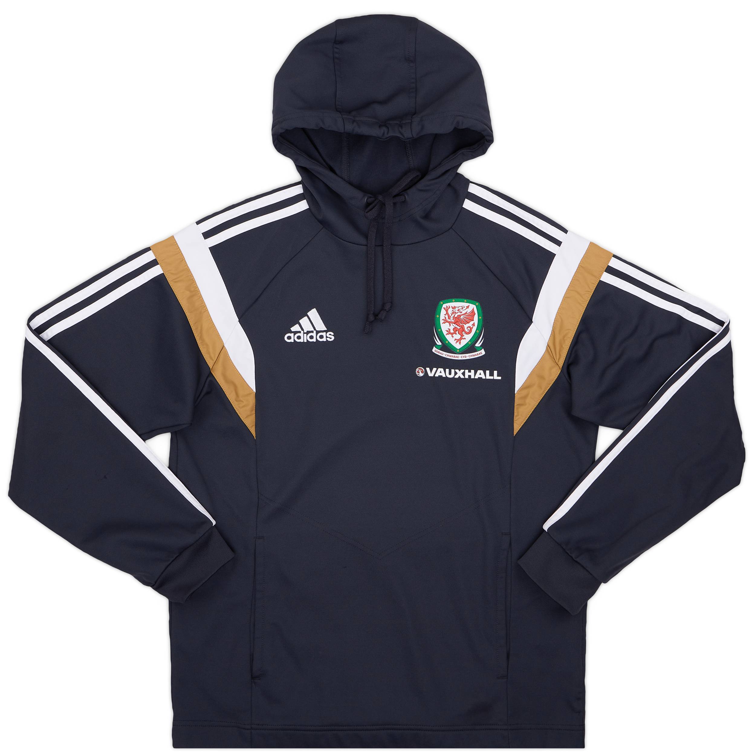 2014-15 Wales adidas Hooded Top - 7/10 - (S)