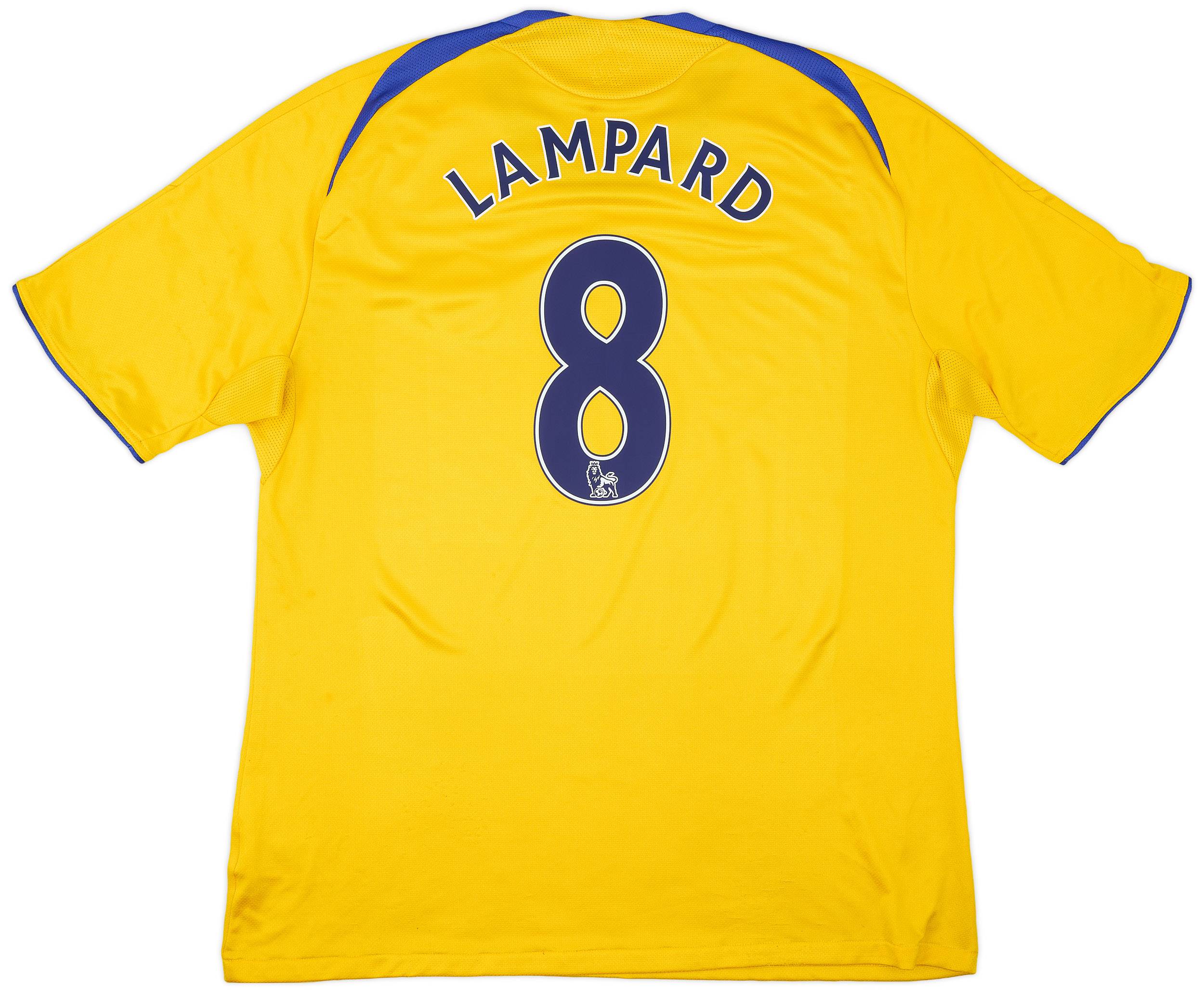 2008-09 Chelsea Third Shirt Lampard #8 - 8/10 - (XXL)