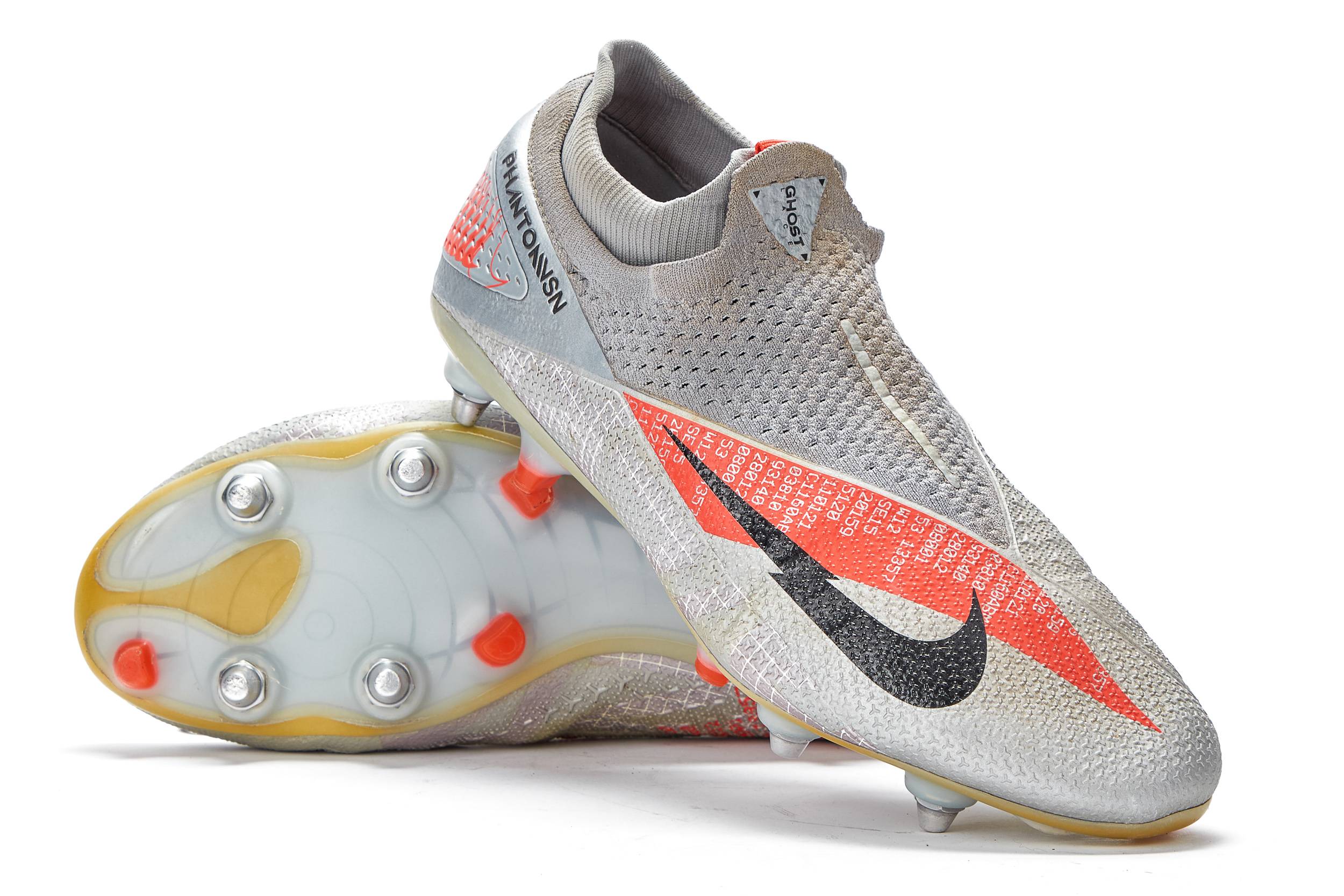 2020 Nike Match Worn Phantom VSN 2 Elite DF Football Boots Rodrigo 7 10 SG 10