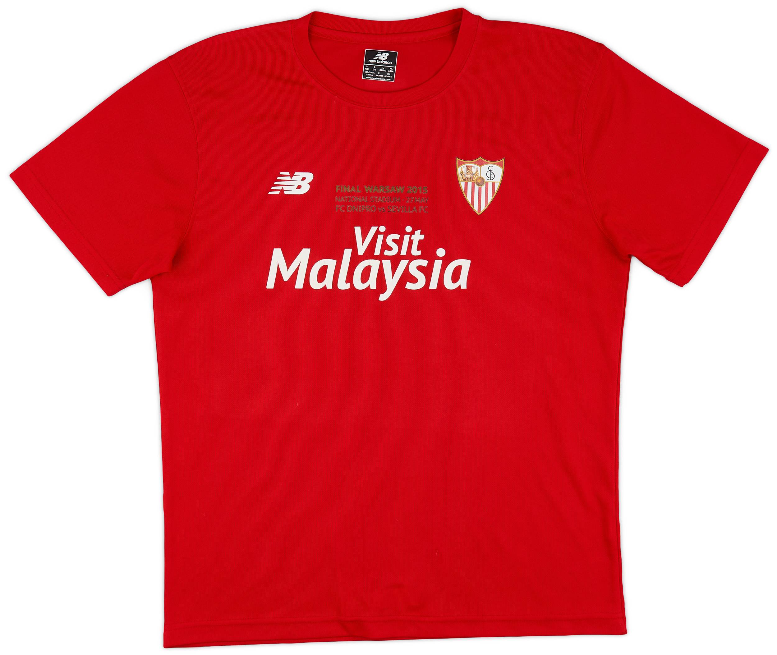 2015 Sevilla Europa League Final Shirt Bacca #9 - 5/10 - (L)