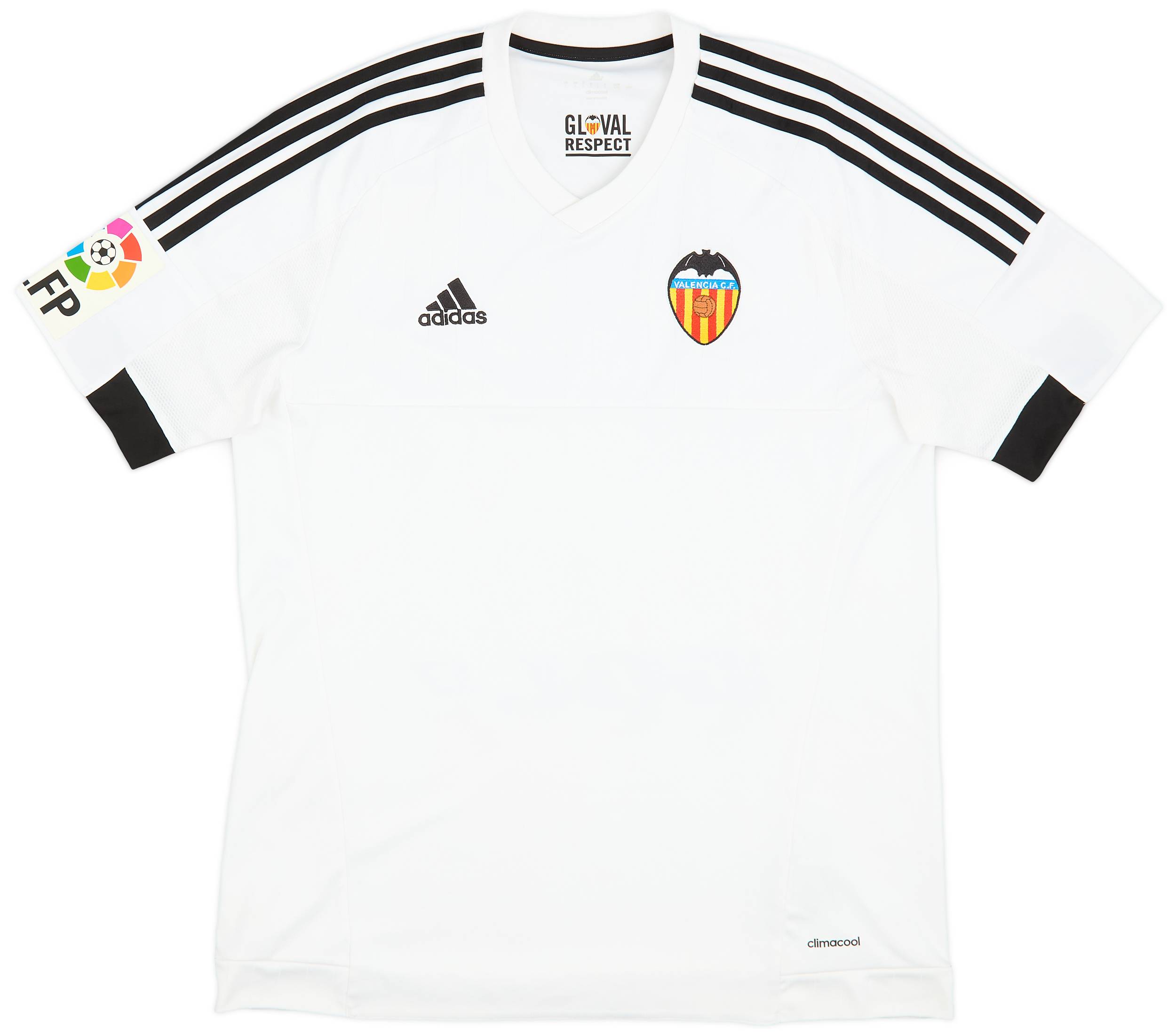 2015-16 Valencia adidas Training Shirt - 9/10 - (L)