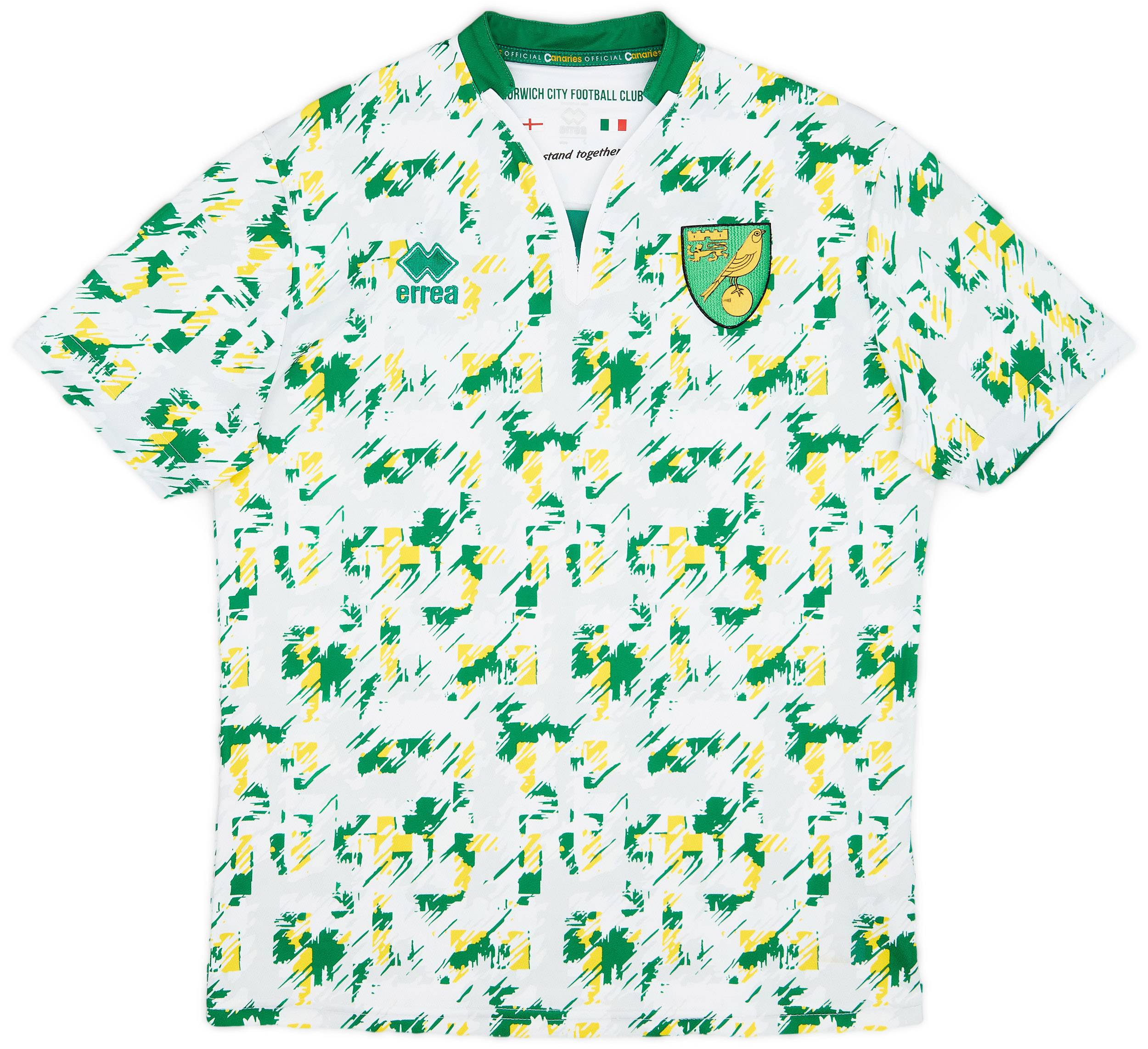 2018-19 Norwich Errea Training Shirt - 9/10 - (L)