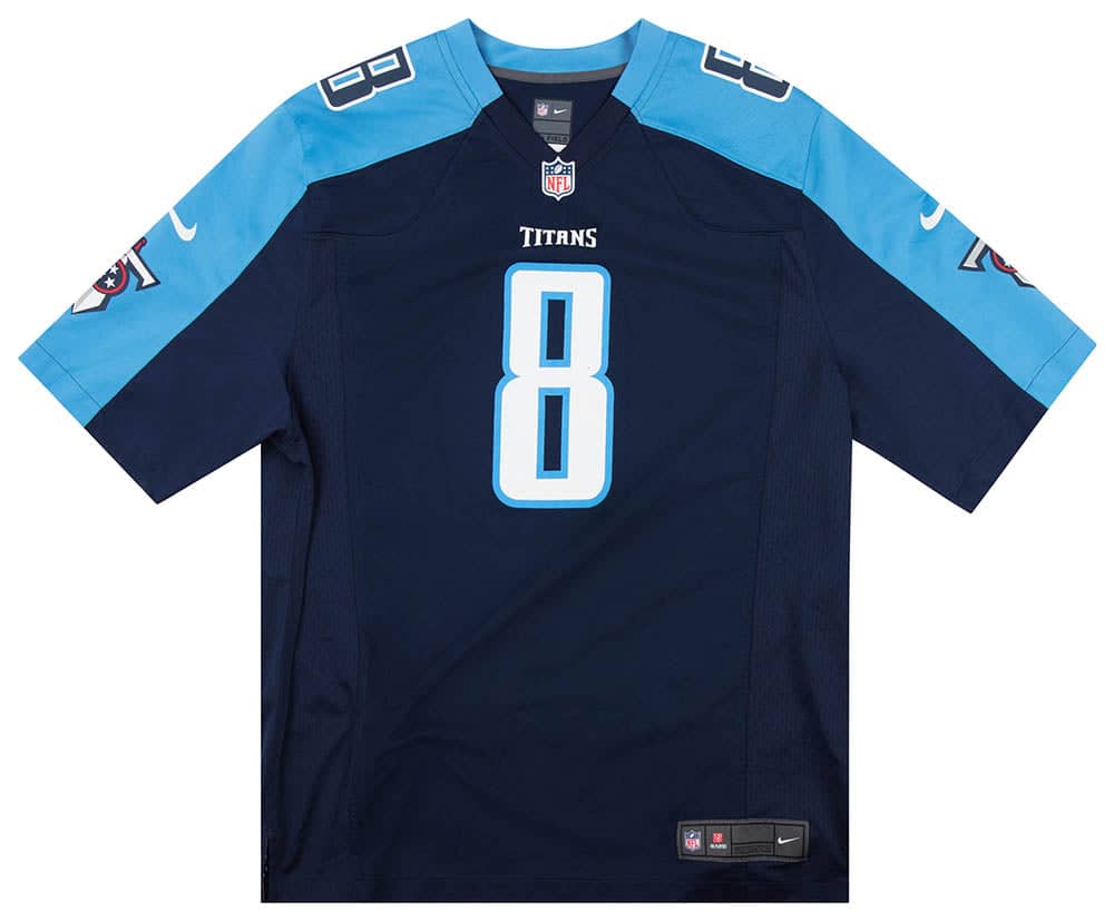 2015-17 Tennessee Titans Mariota #8 Nike Game Jersey (Home) Y