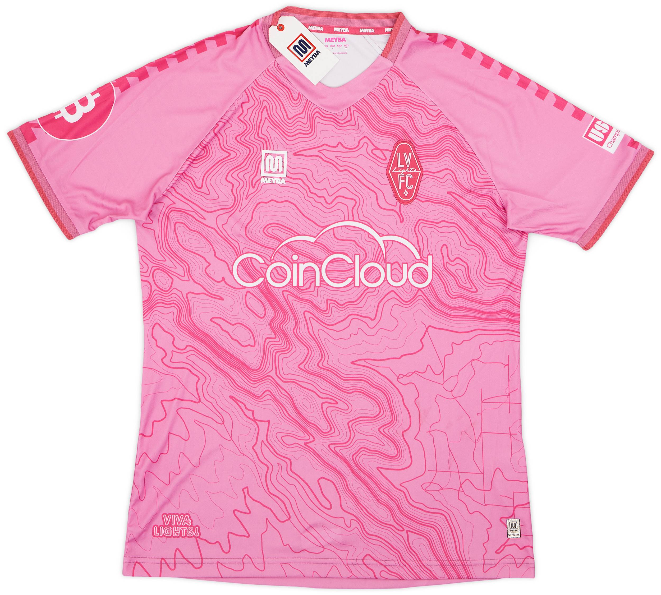 2022-23 Las Vegas Lights Limited Edition 'Pink October' Third Shirt (L)
