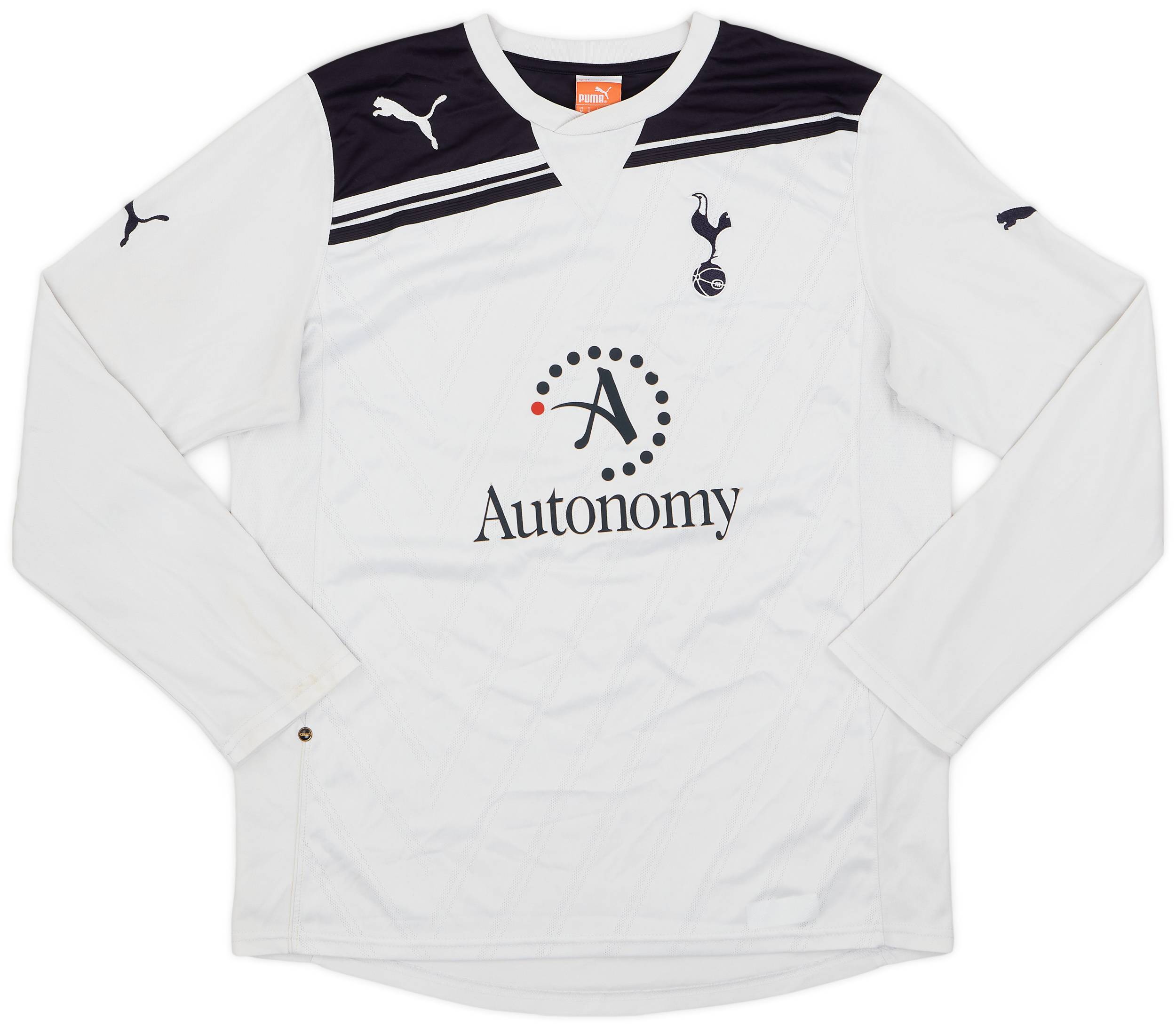 2010-11 Tottenham Home L/S Shirt - 5/10 - (M)