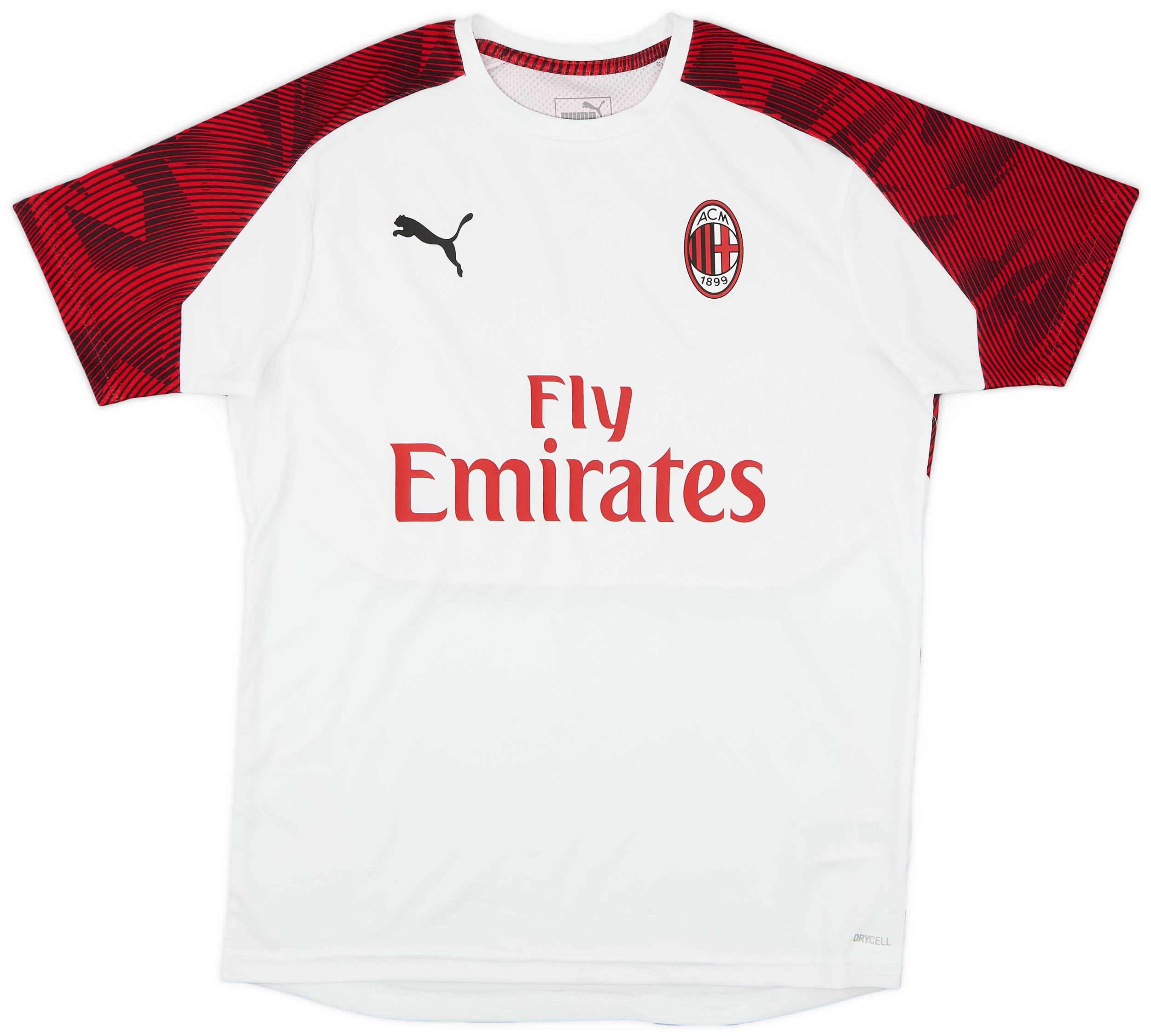 2019-20 AC Milan Puma Training Shirt - 9/10 - (XL.Boys)