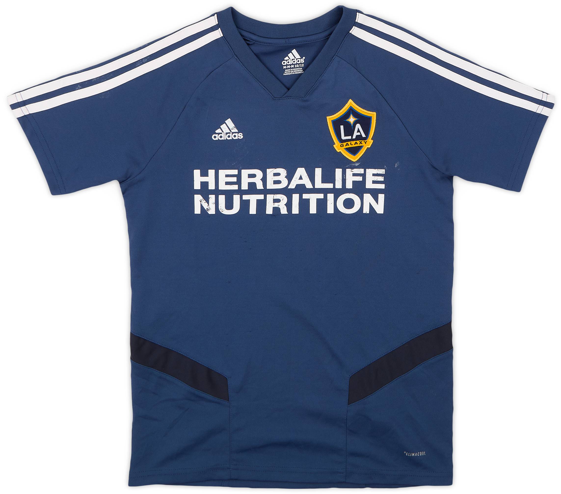 2018 19 LA Galaxy adidas Training Shirt 6 10 M.Boys