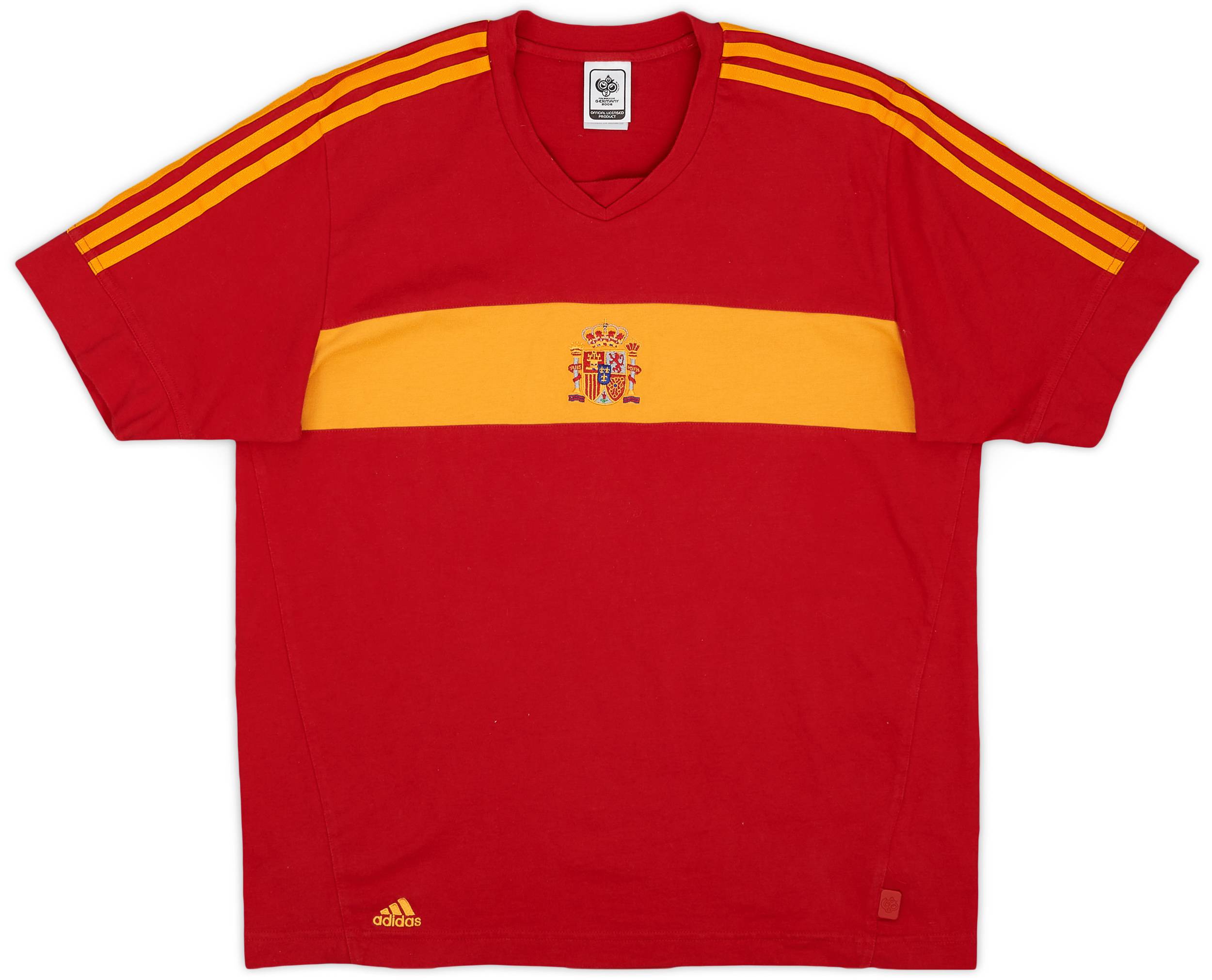 爆買いしたくなる adidas Cup' World 'FIFA Spain 2006 Fan (L) - 8/10 - Tee ジャケット・アウター