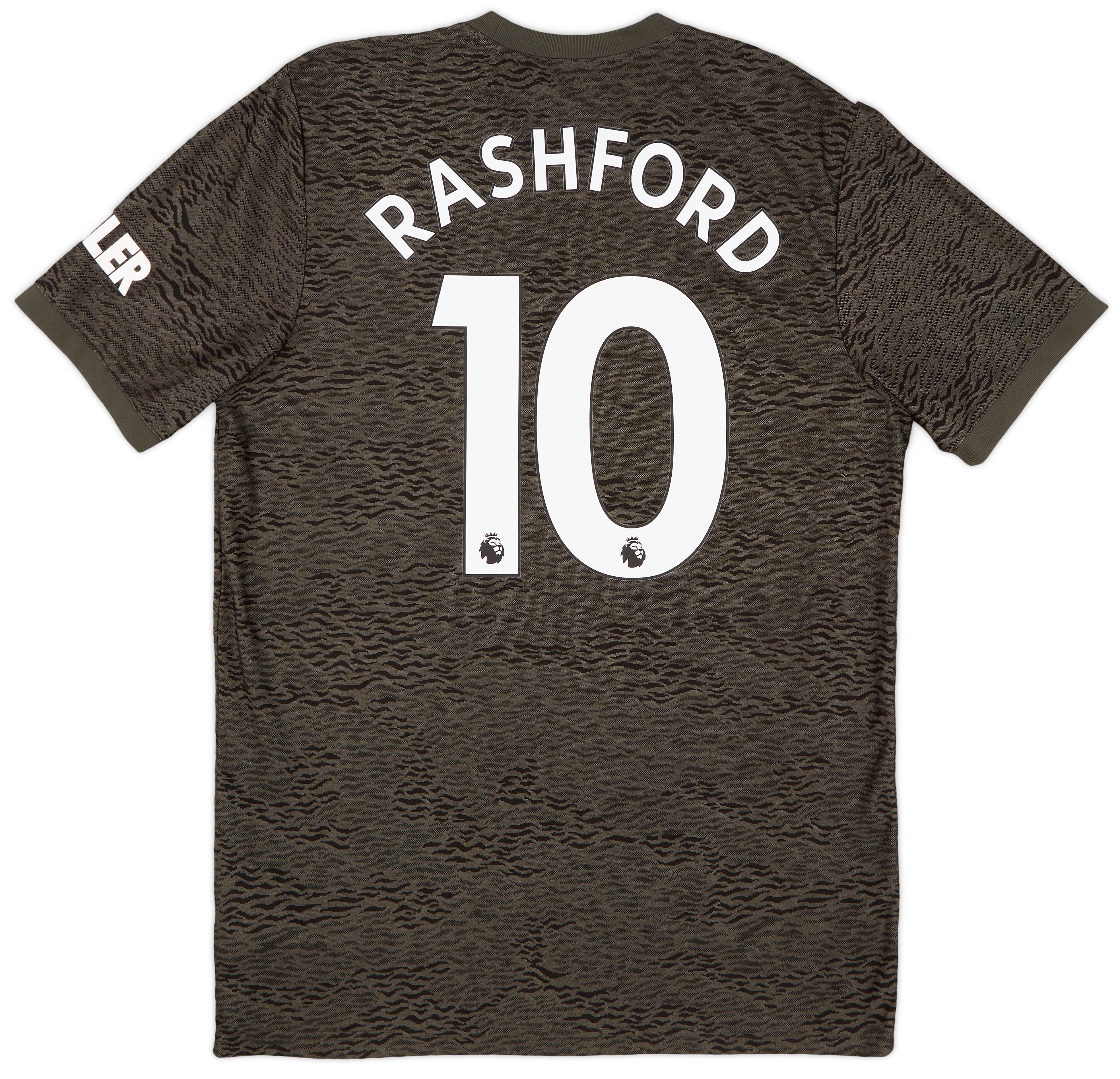 2020-21 Manchester United Away Shirt Rashford #10 - 9/10 - (L)