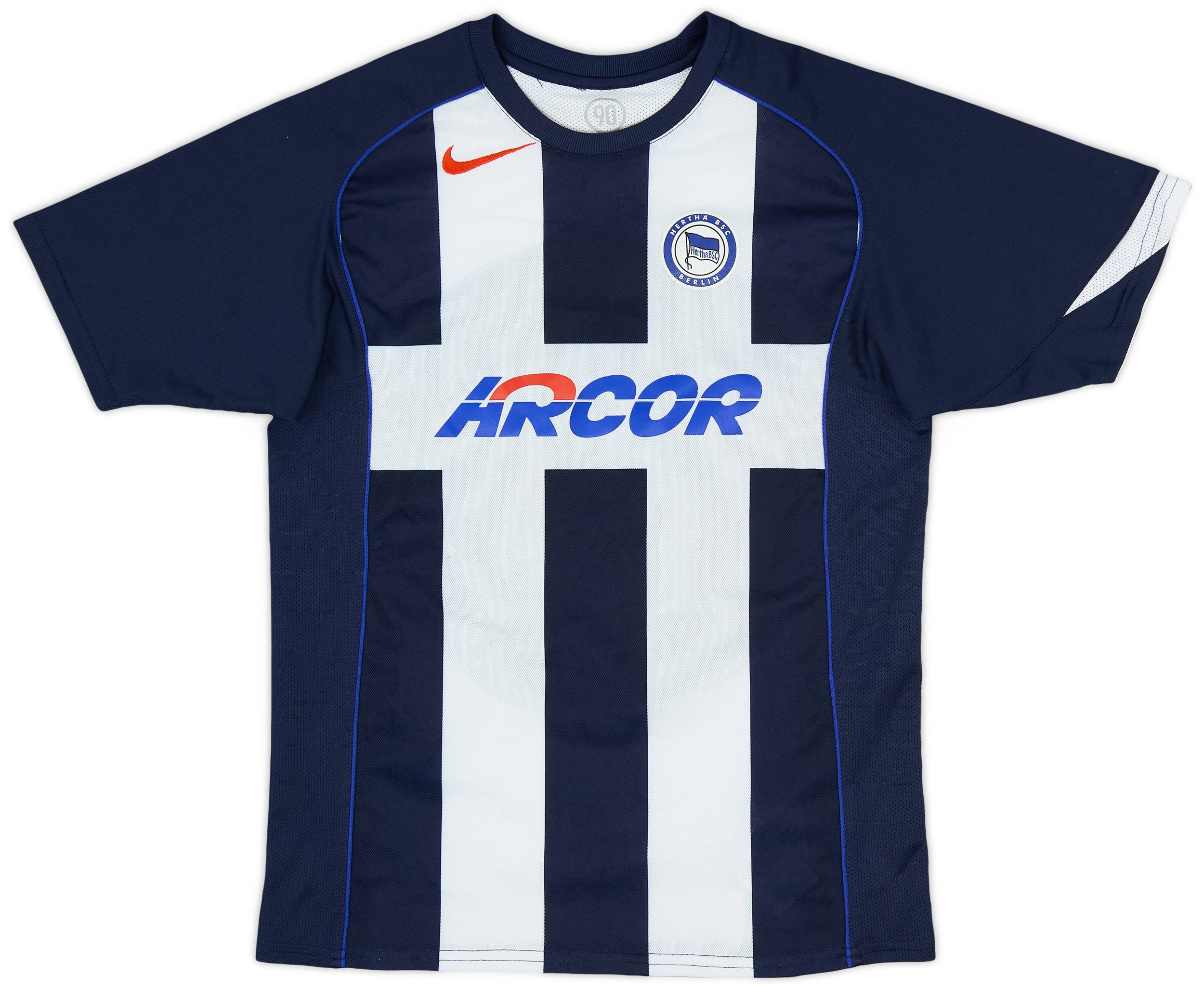 2004-05 Hertha Berlin Home Shirt - 7/10 - (L.Boys)