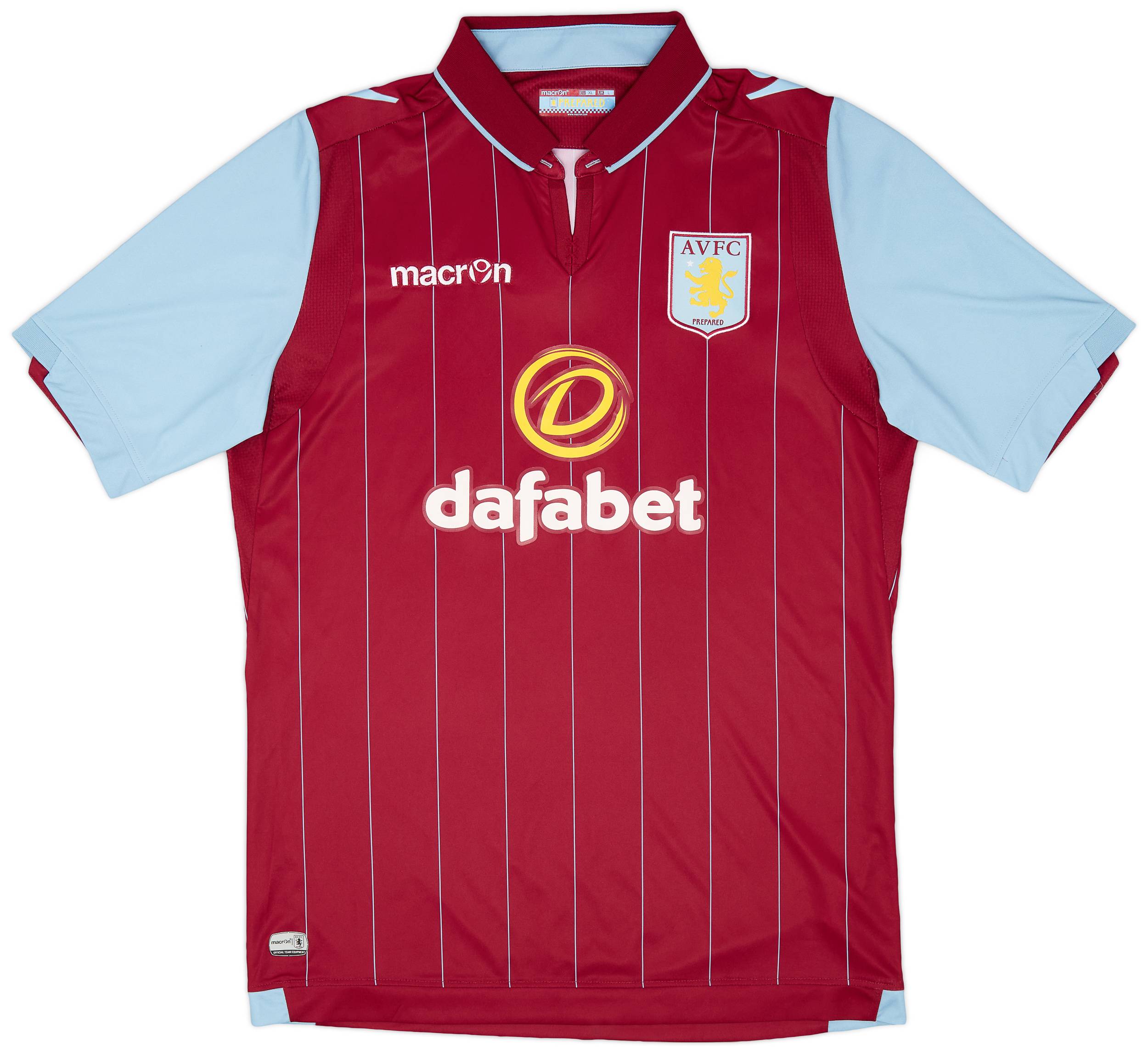 2014-15 Aston Villa Home Shirt - 9/10 - (L)