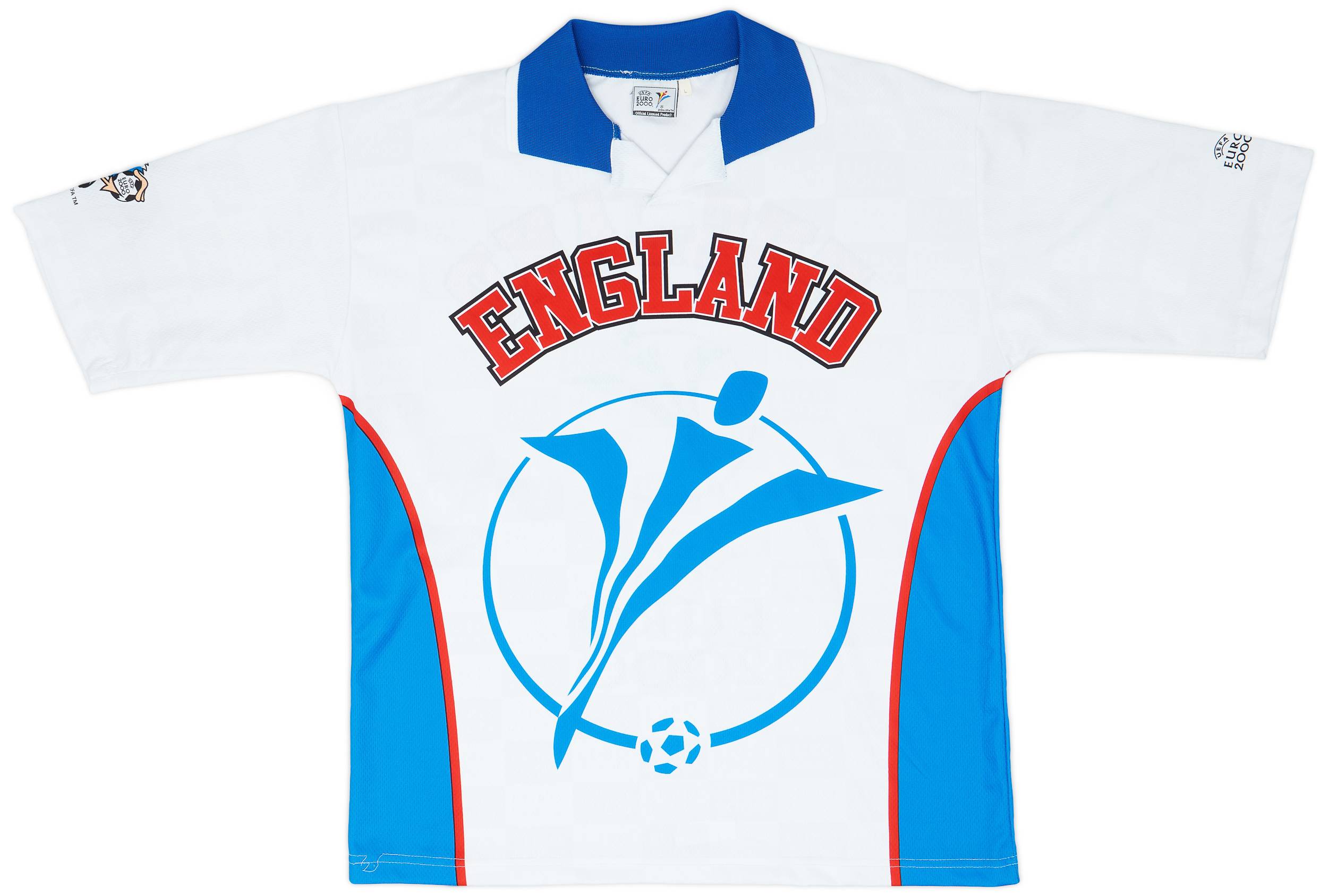 2000 England 'Euro 2000' Fan Leisure Shirt - 9/10 - (L)