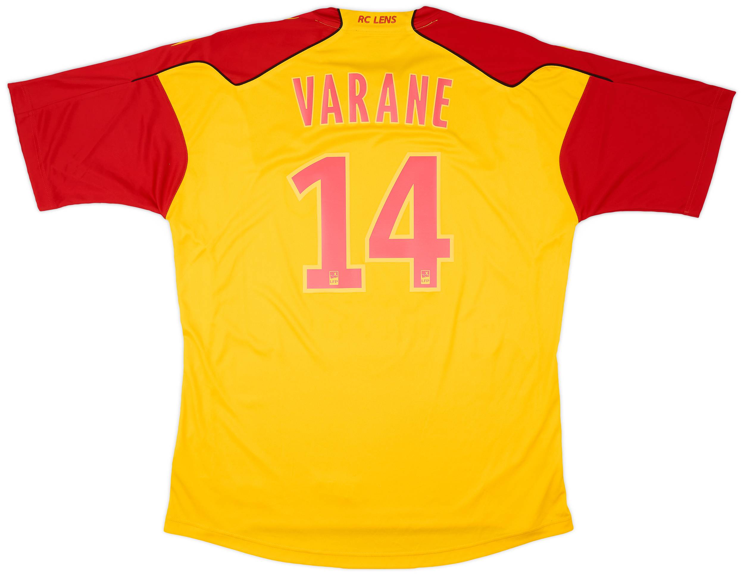 2010-11 Lens Home Shirt Varane #14 - 7/10 - (XL)