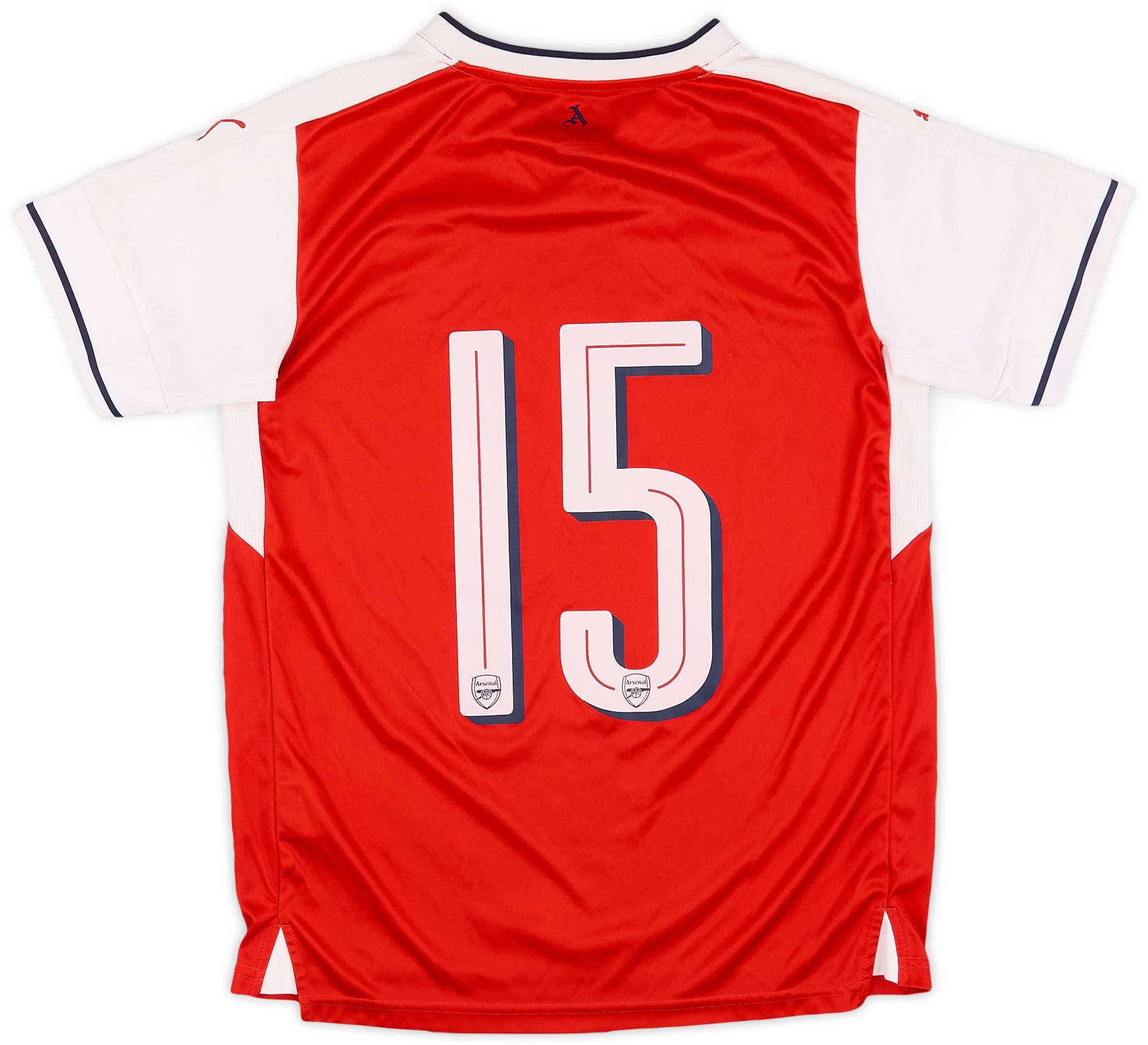 2016-17 Arsenal Home Shirt #15 - 9/10 - (L.Boys)