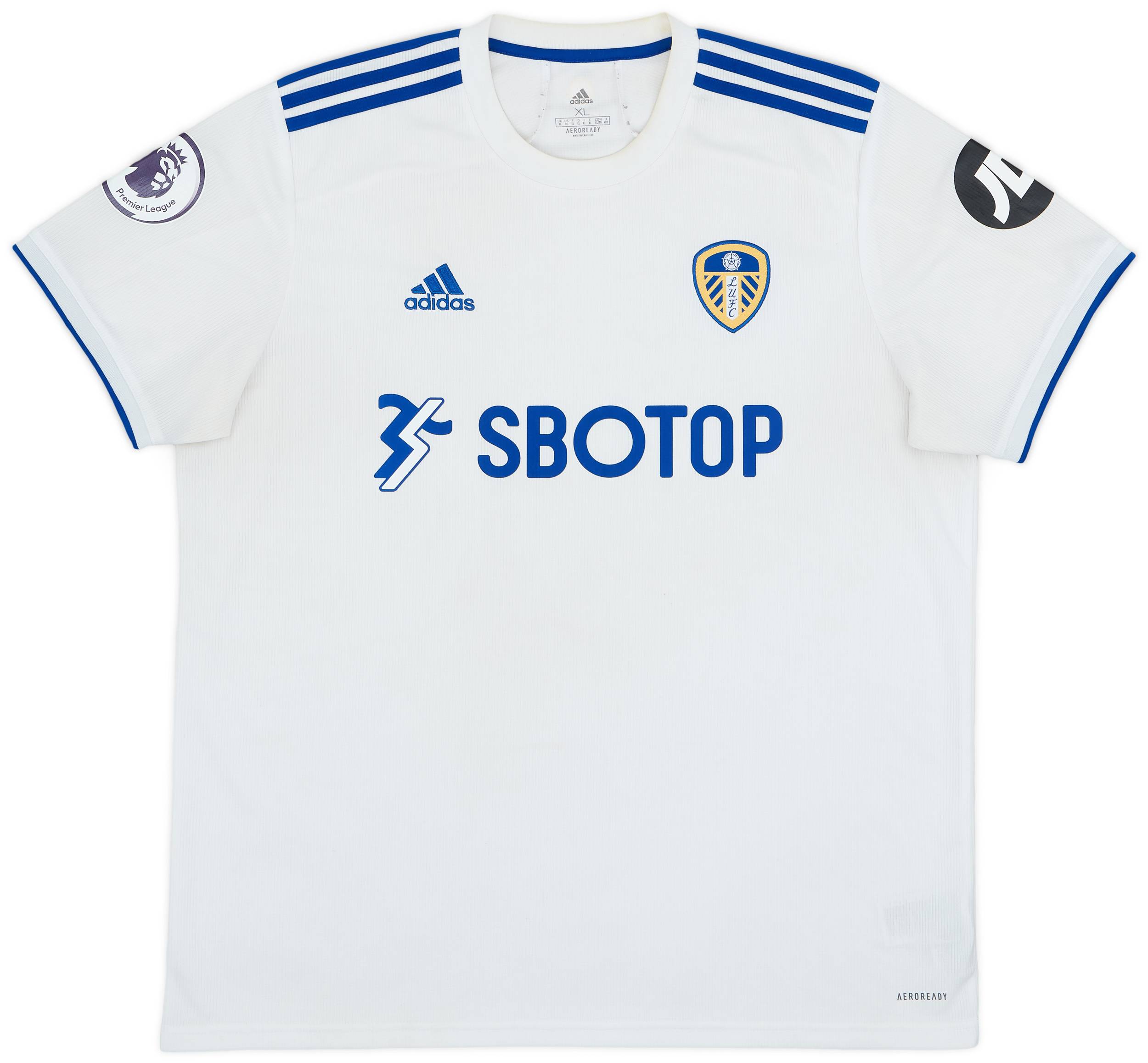 2020-21 Leeds United Home Shirt - 8/10 - (XL)