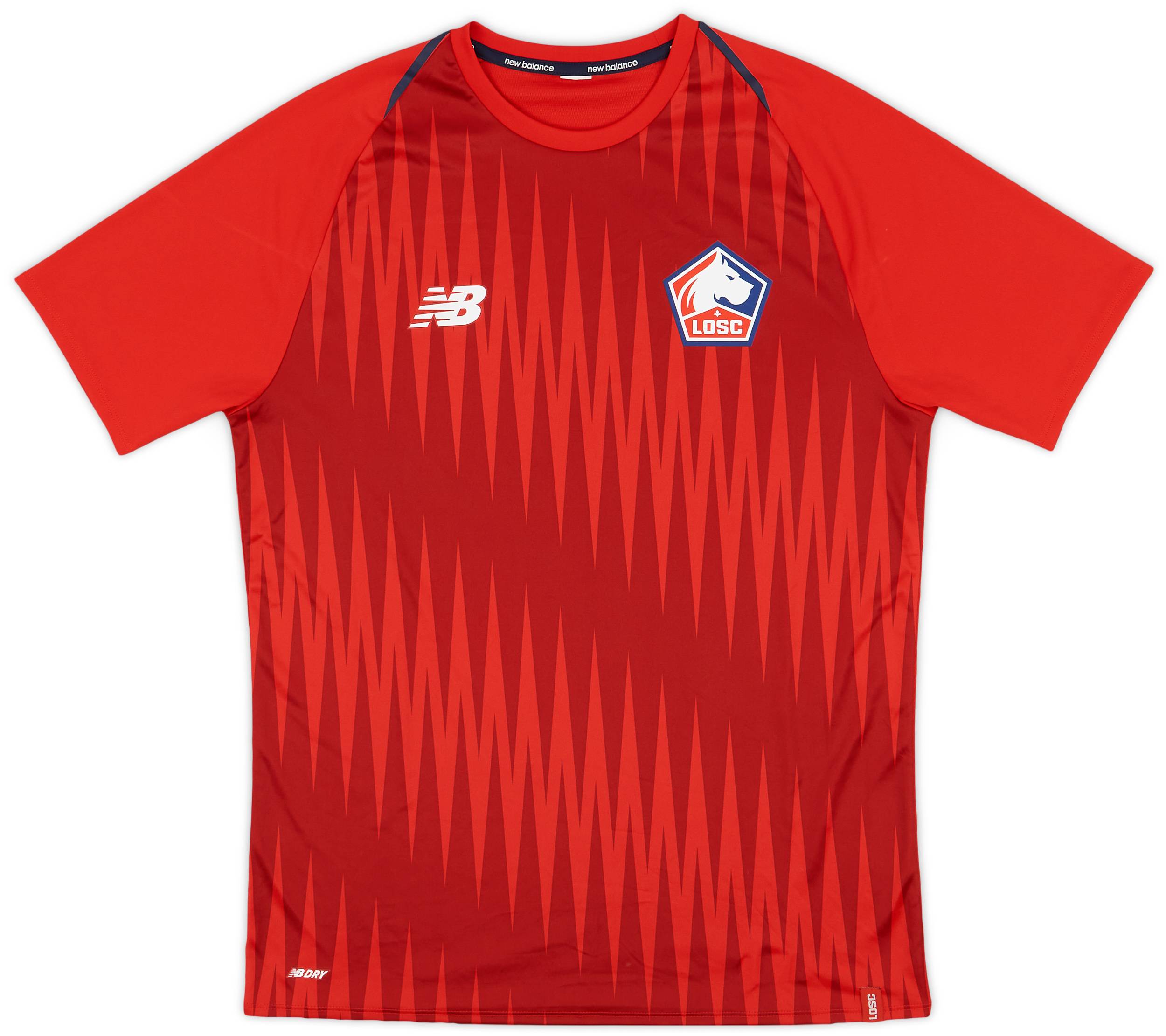 2020 21 Lille New Balance Training Shirt 8 10 M