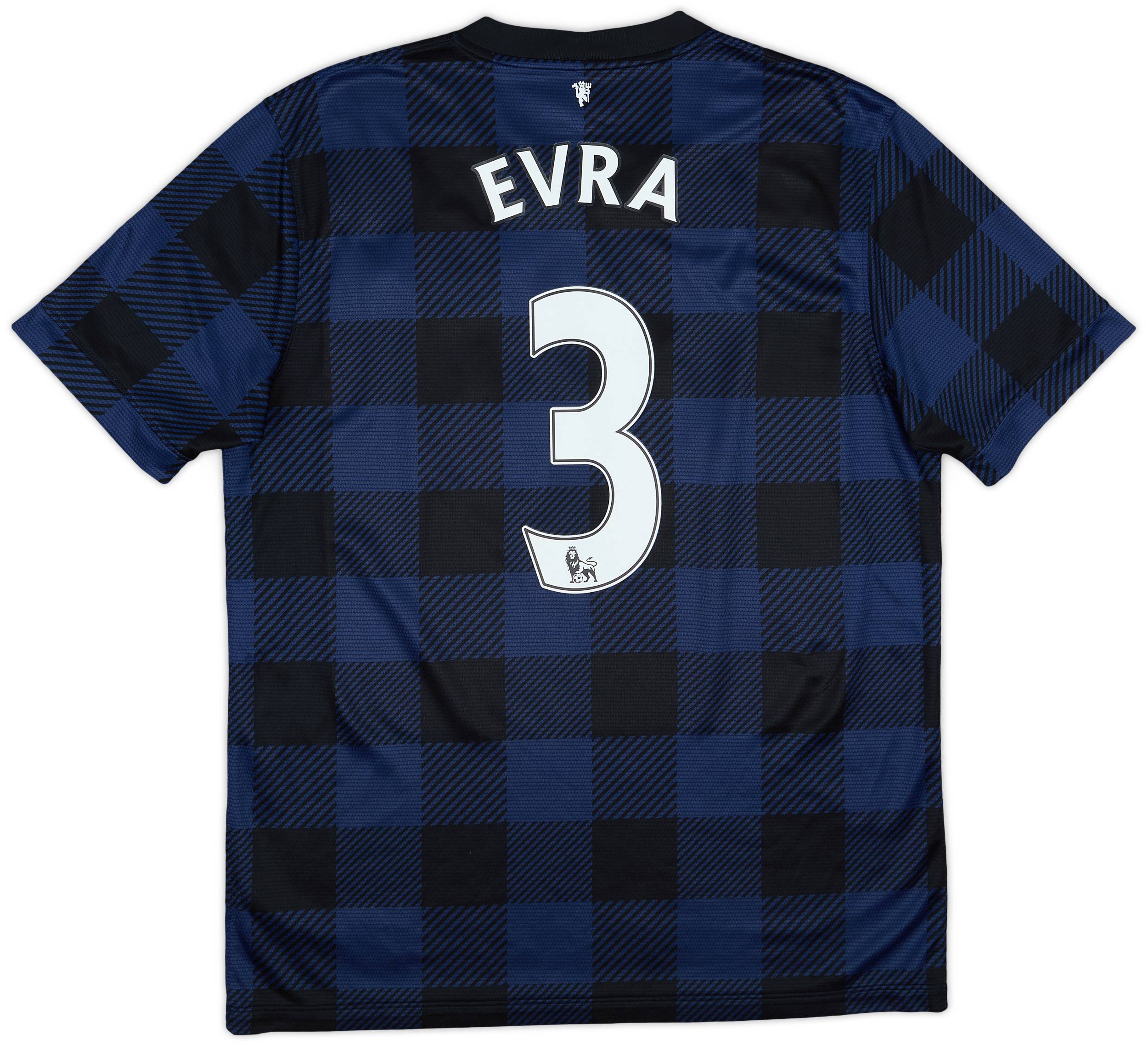 2013-14 Manchester United Away Shirt Evra #3 - 7/10 - (L)