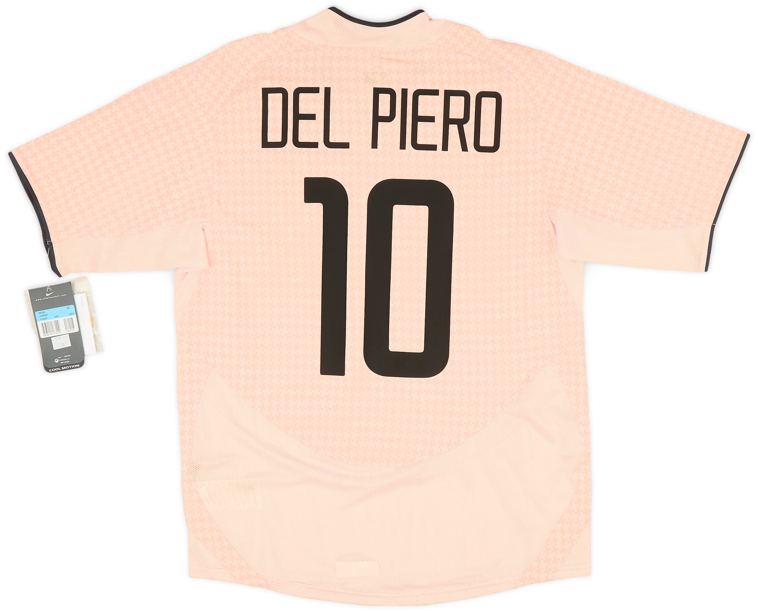 2003-04 Juventus Away Shirt Del Piero #10 (M)