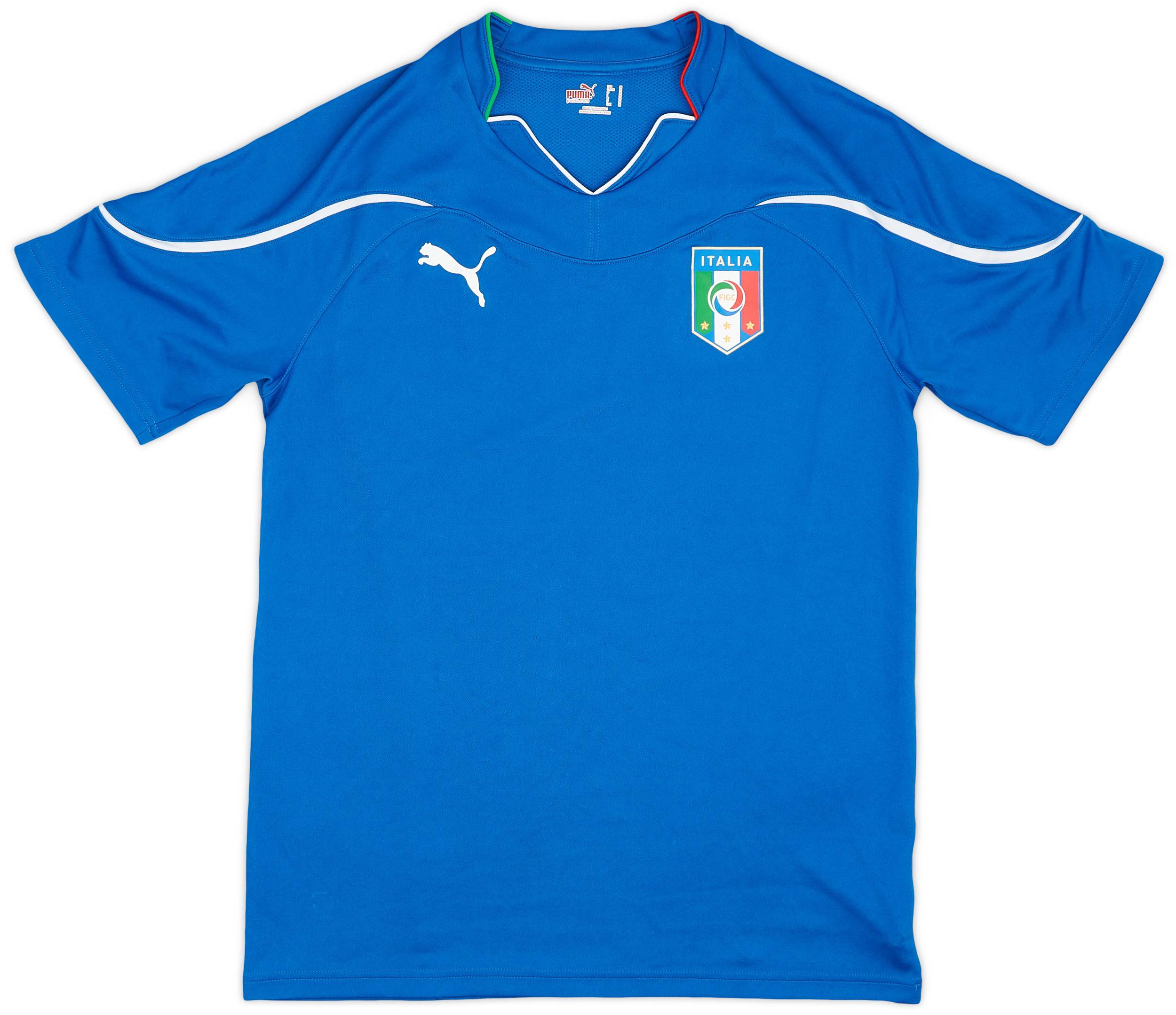 2010-12 Italy Home Shirt - 9/10 - (M)