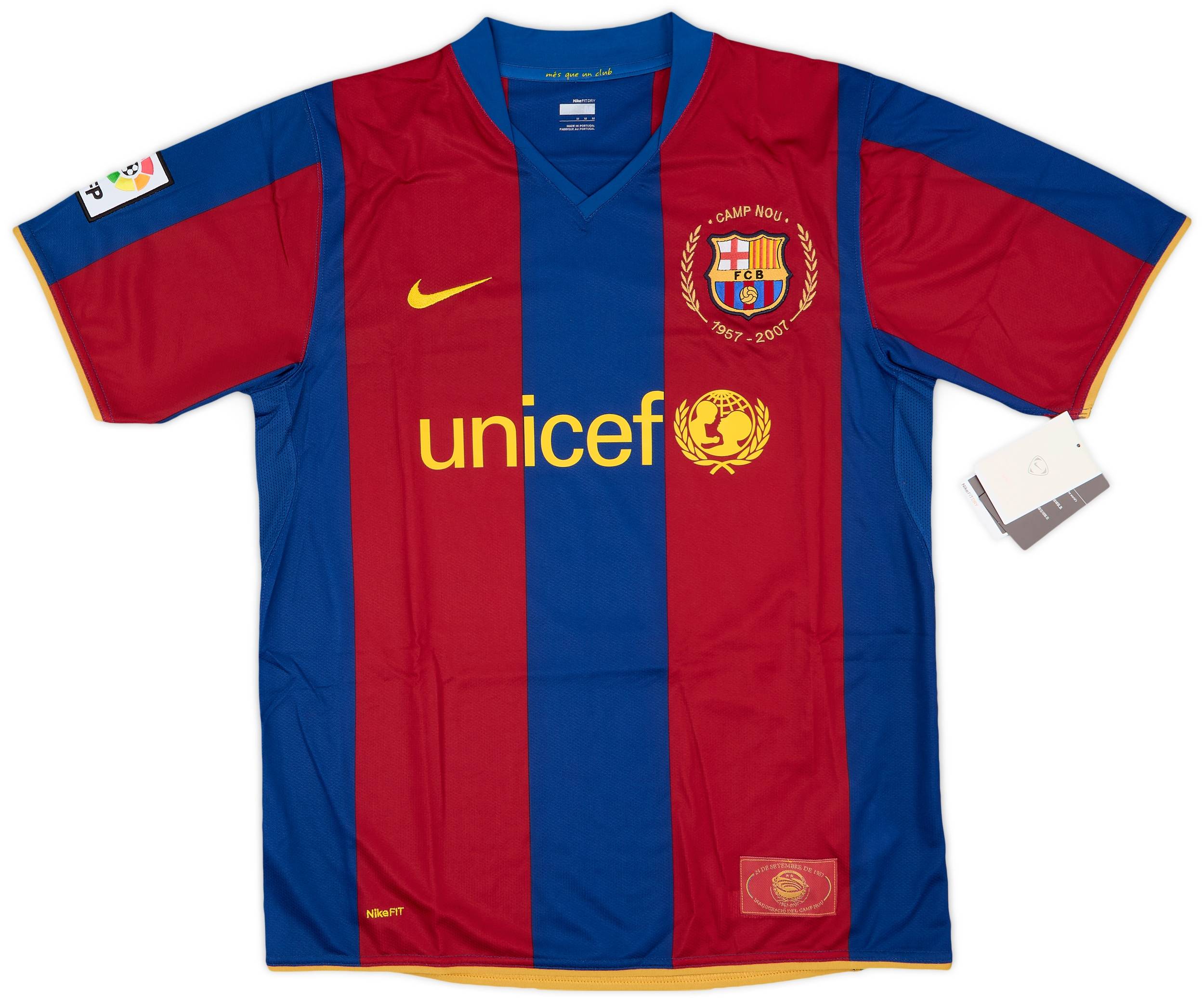 FCバルセロナ PUYOL 5 シャツ Mサイズ Nike Barcelona PUYOL #5 2011-12 HOME FOOTBALL SHIRT LONG
