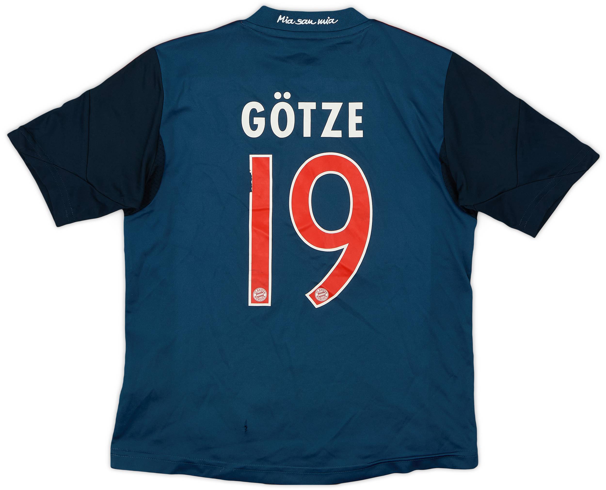 2013-14 Bayern Munich Third Shirt Gotze #19 - 5/10 - (S.Boys)